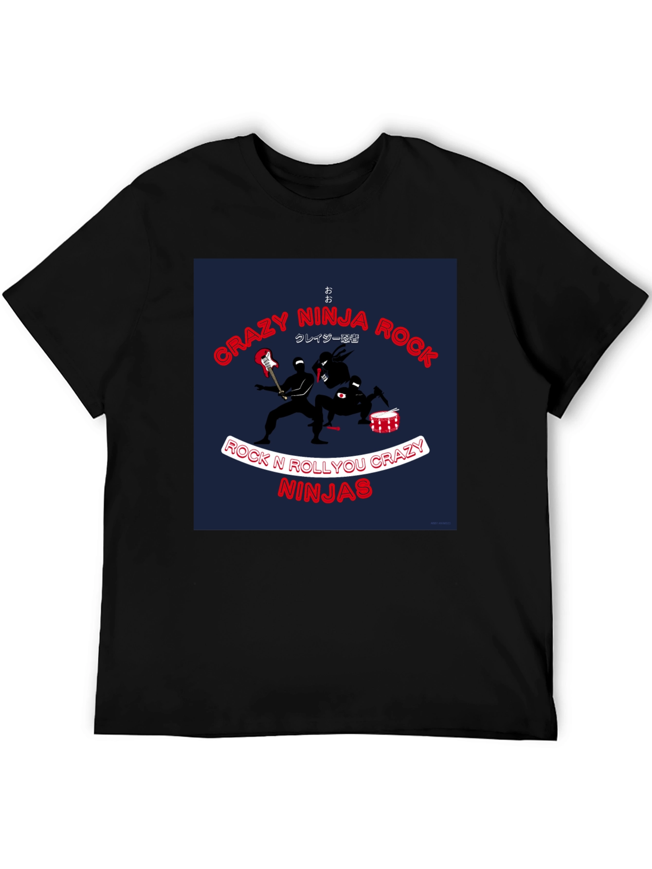 Crazy Ninja Rock T-Shirt