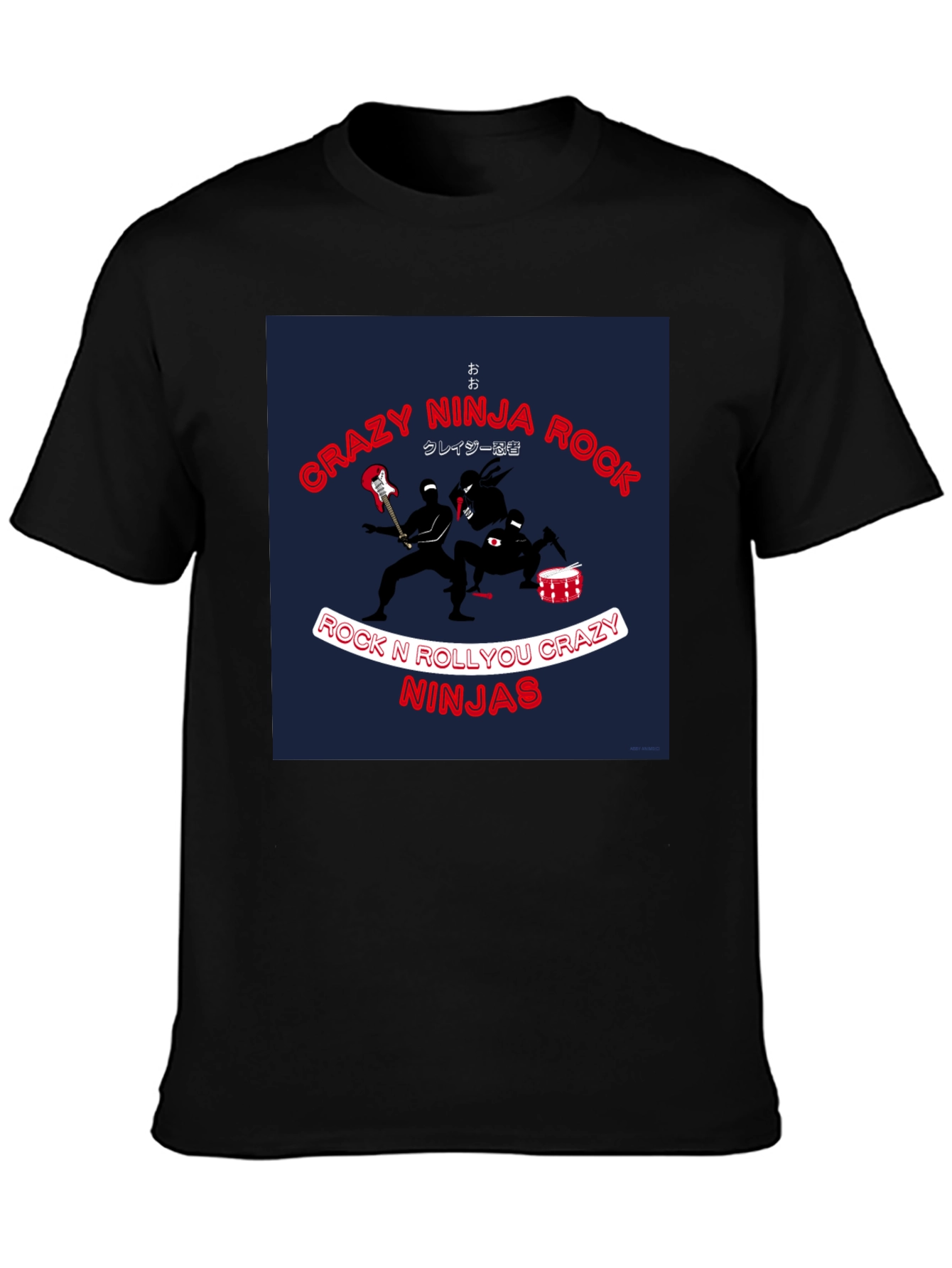 Crazy Ninja Rock T-Shirt