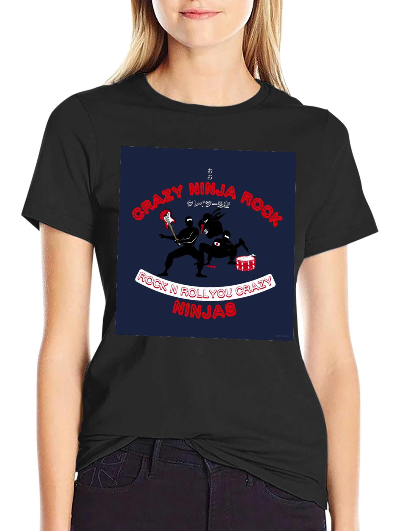 Crazy Ninja Rock T-Shirt