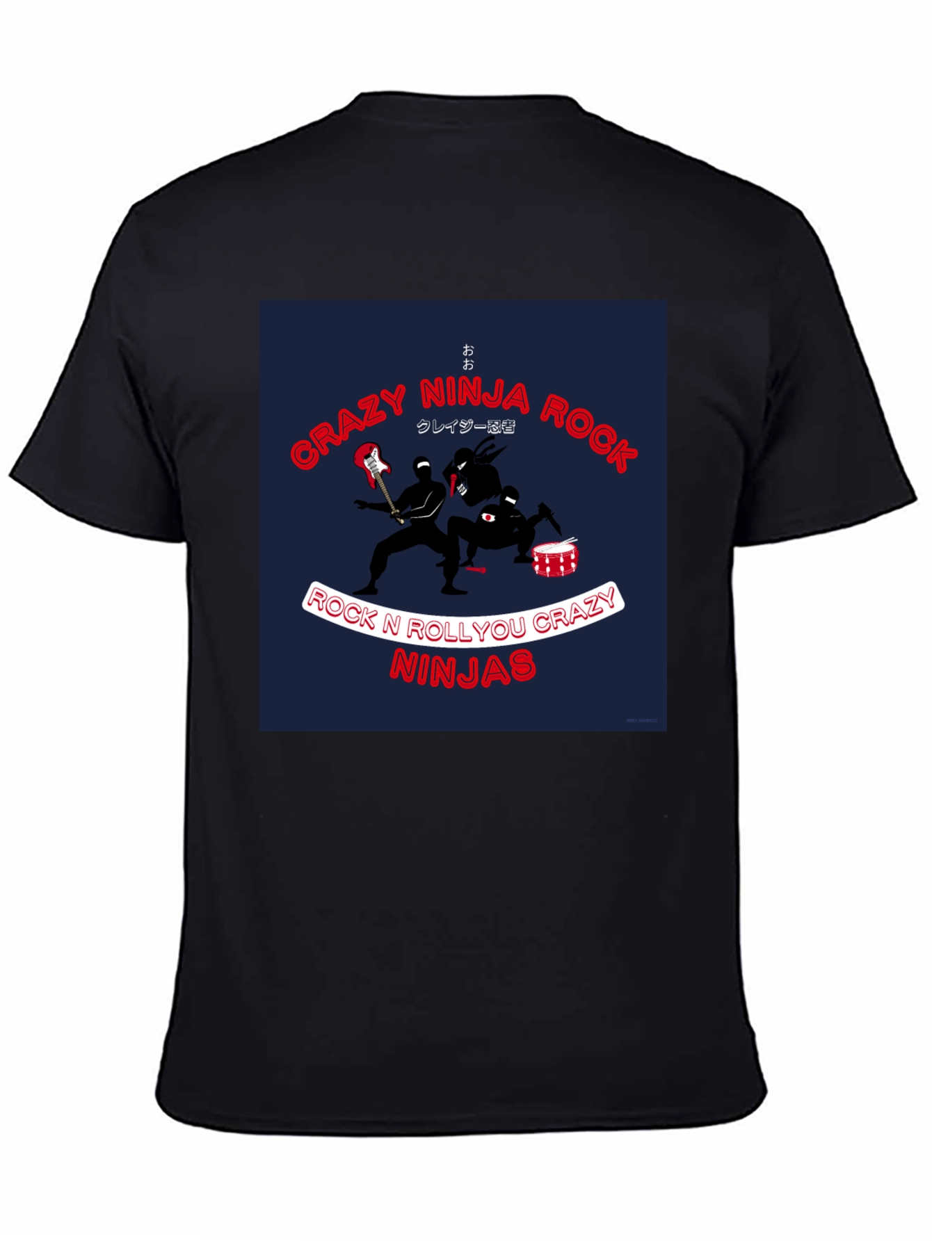 Crazy Ninja Rock T-Shirt