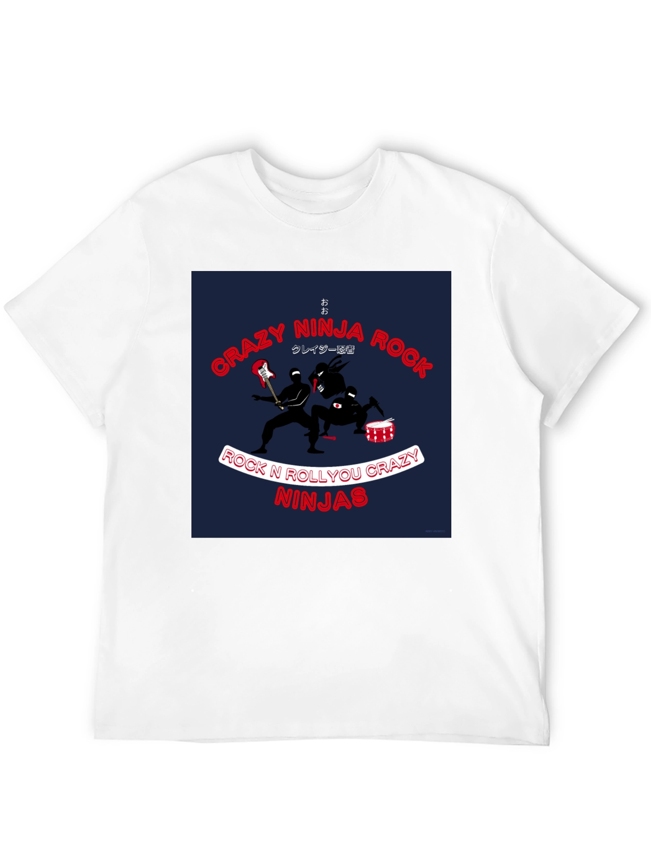 Crazy Ninja Rock T-Shirt