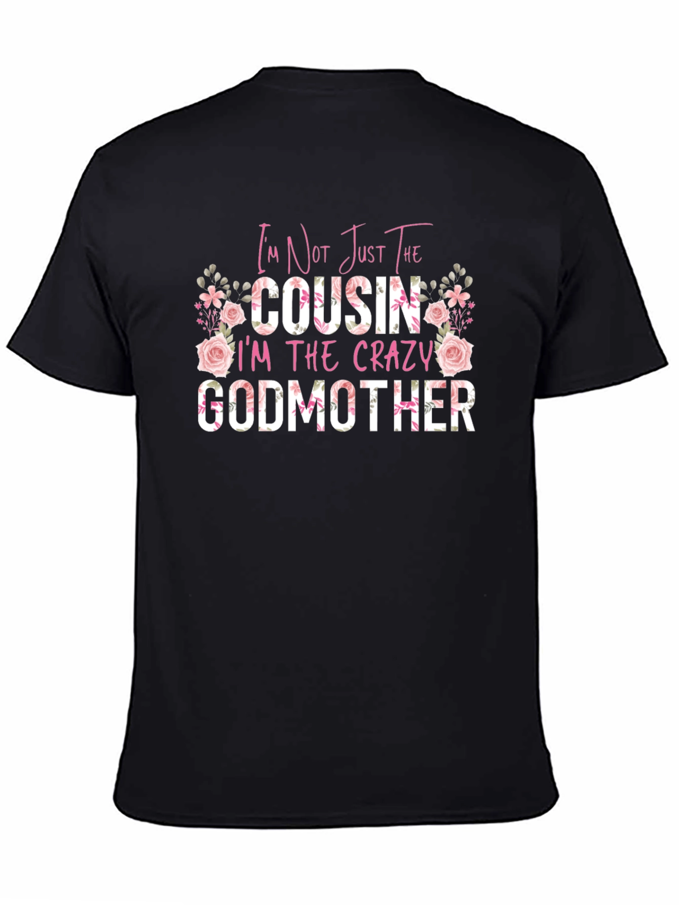 Crazy Godmother Floral Graphic Tee