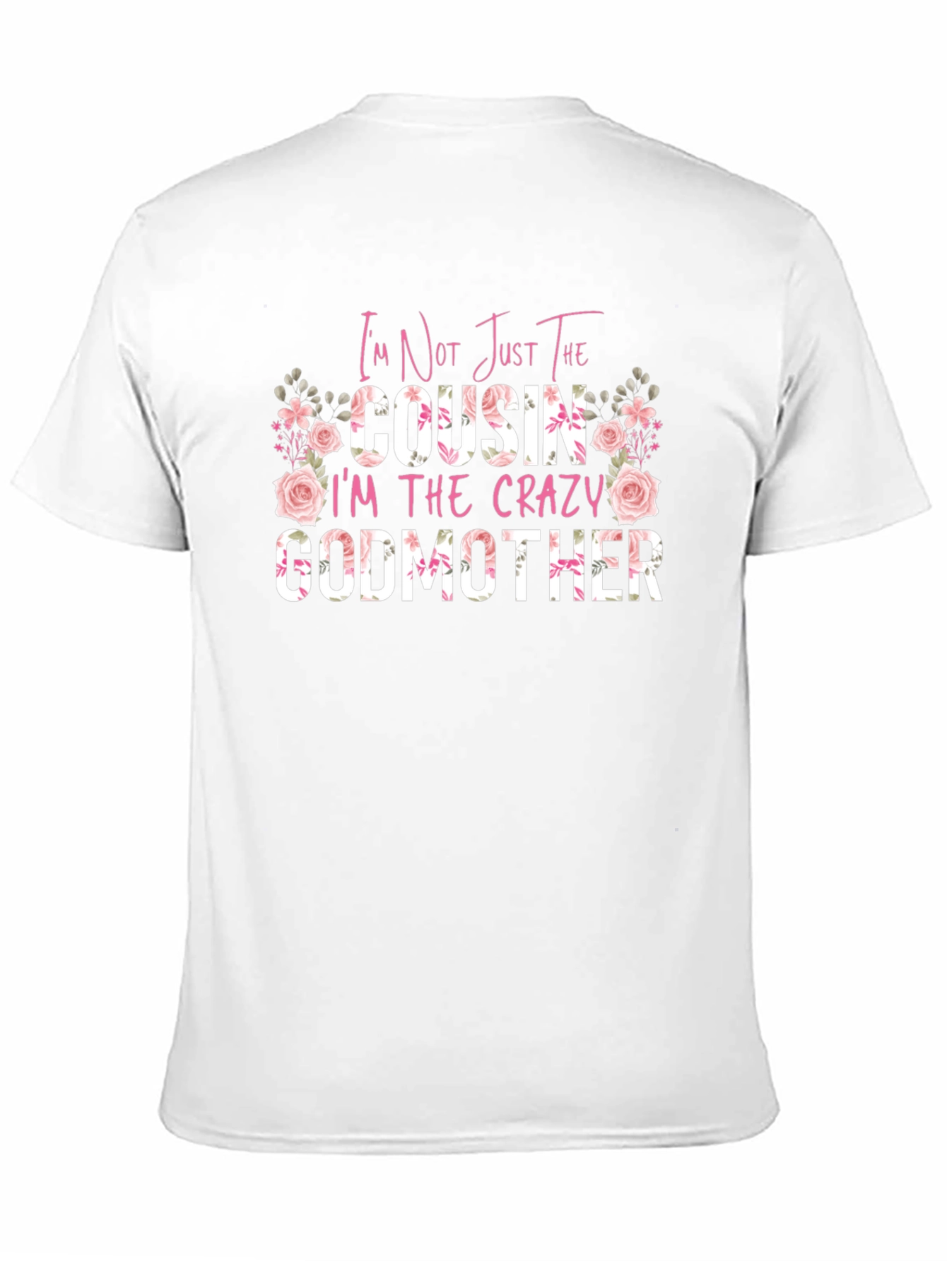Crazy Godmother Floral Graphic Tee