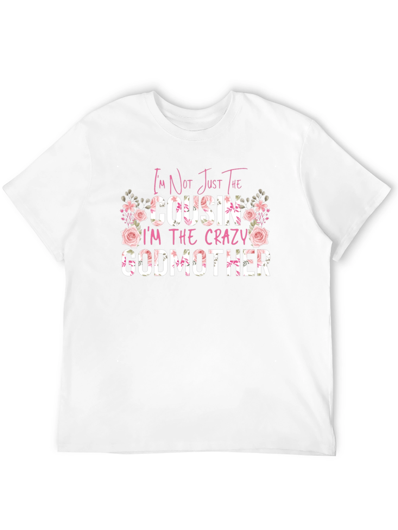 Crazy Godmother Floral Graphic Tee