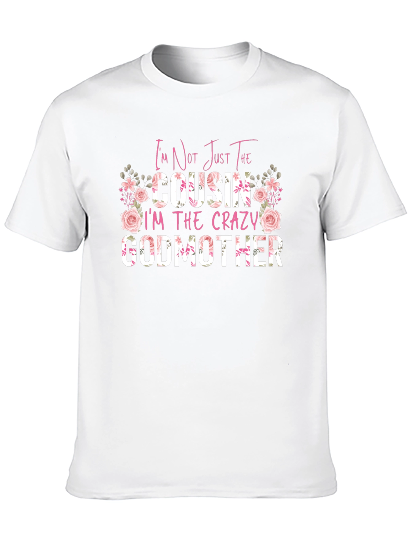 Crazy Godmother Floral Graphic Tee