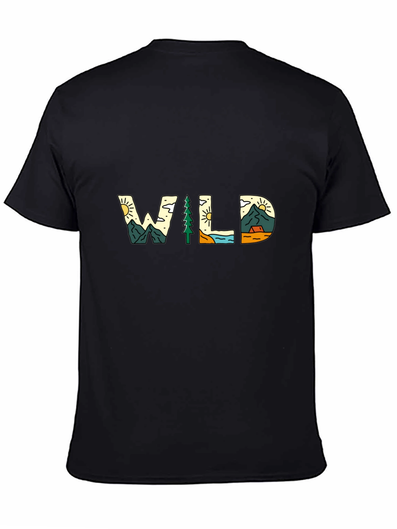Wild Graphic Tee - Nature Adventure T-Shirt