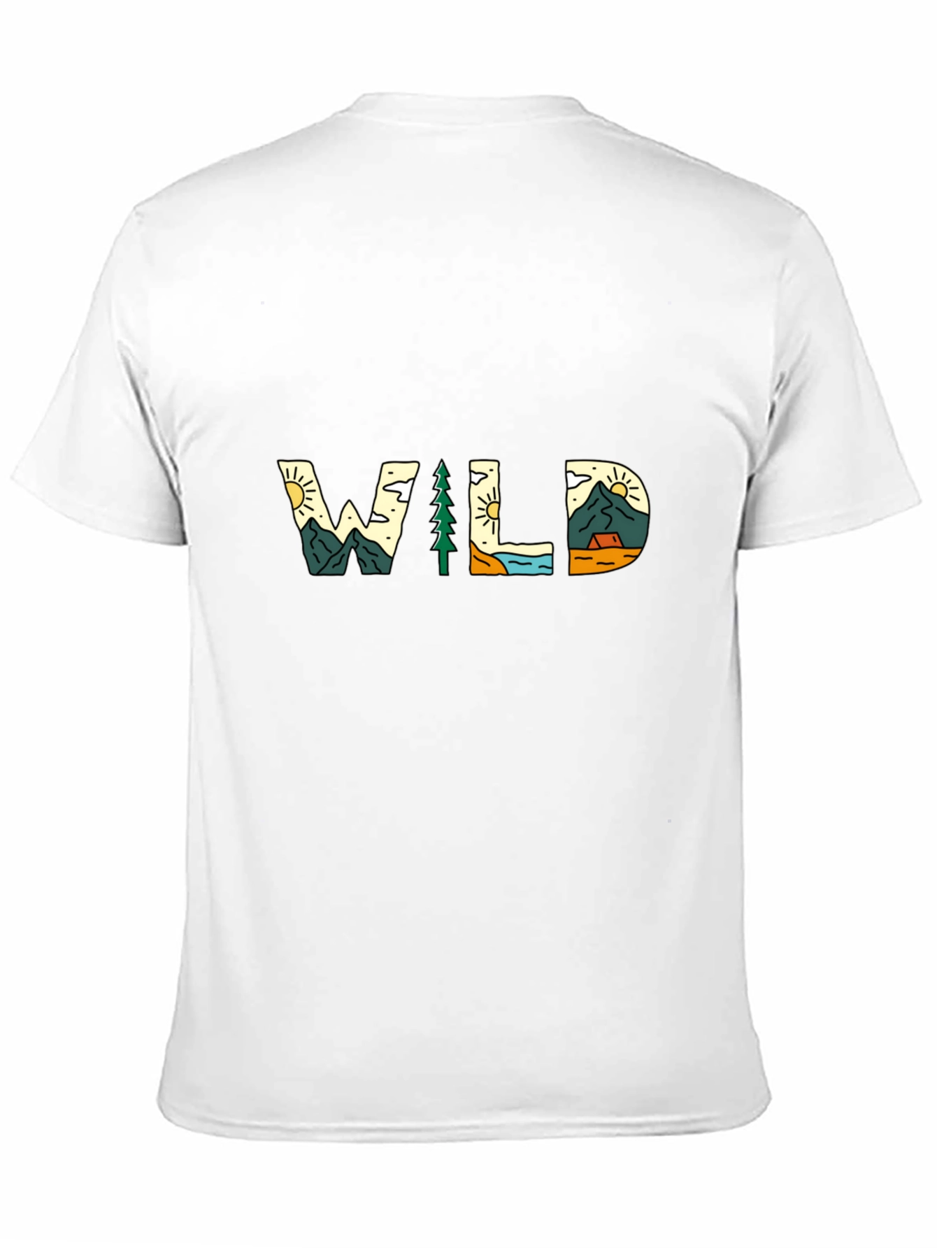 Wild Graphic Tee - Nature Adventure T-Shirt