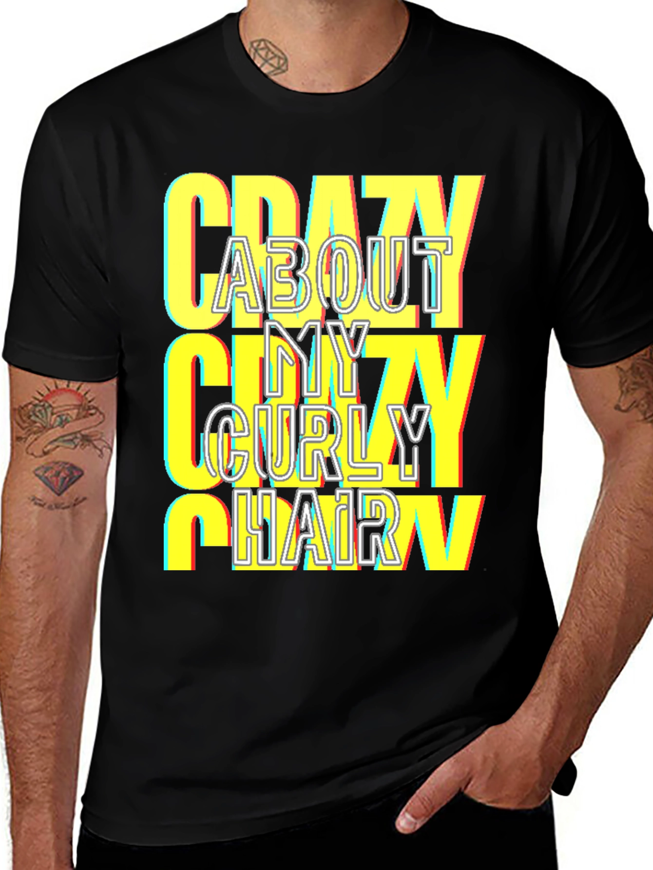 Crazy About My Curly Hair T-Shirt