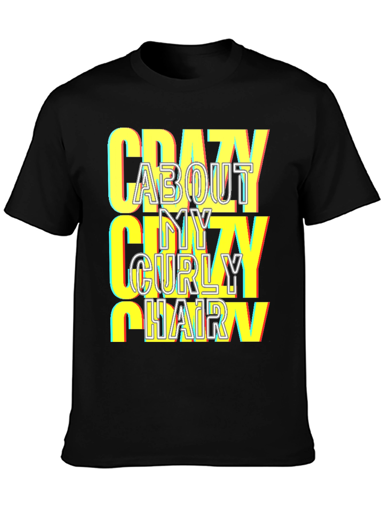 Crazy About My Curly Hair T-Shirt