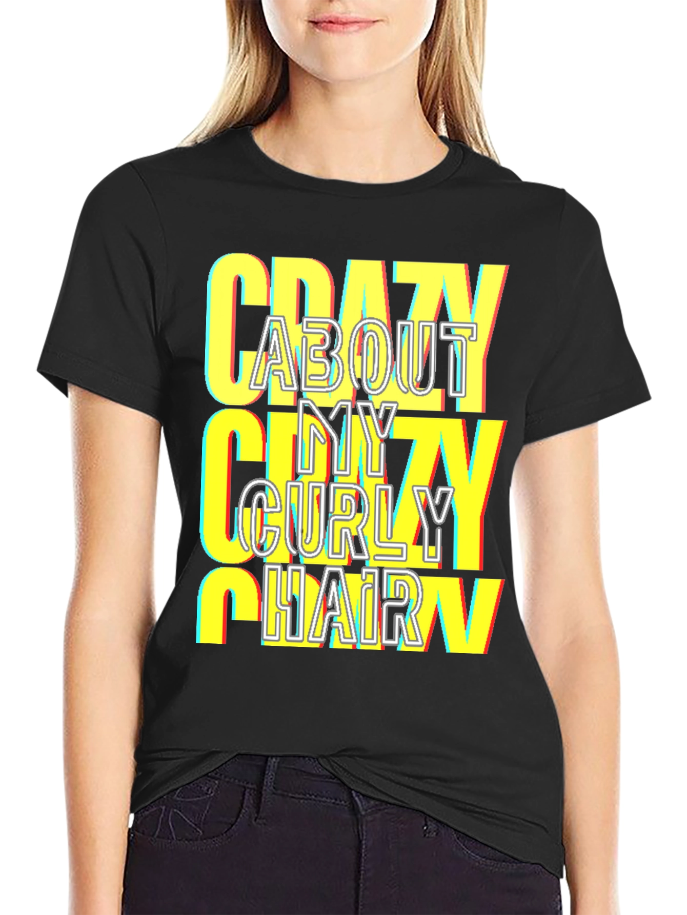 Crazy About My Curly Hair T-Shirt