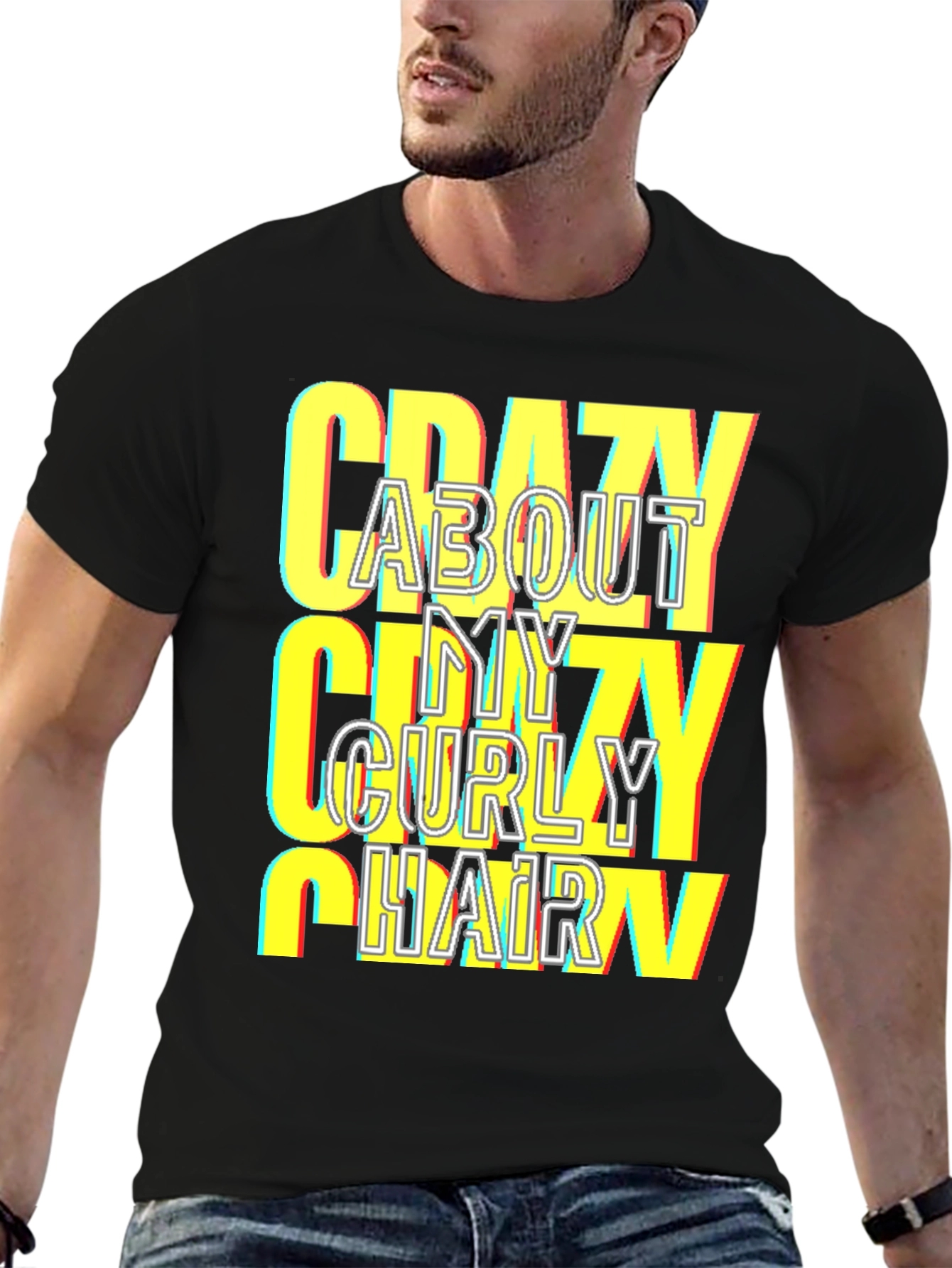 Crazy About My Curly Hair T-Shirt