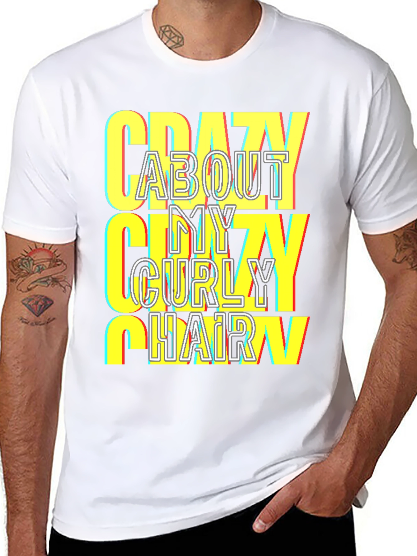 Crazy About My Curly Hair T-Shirt