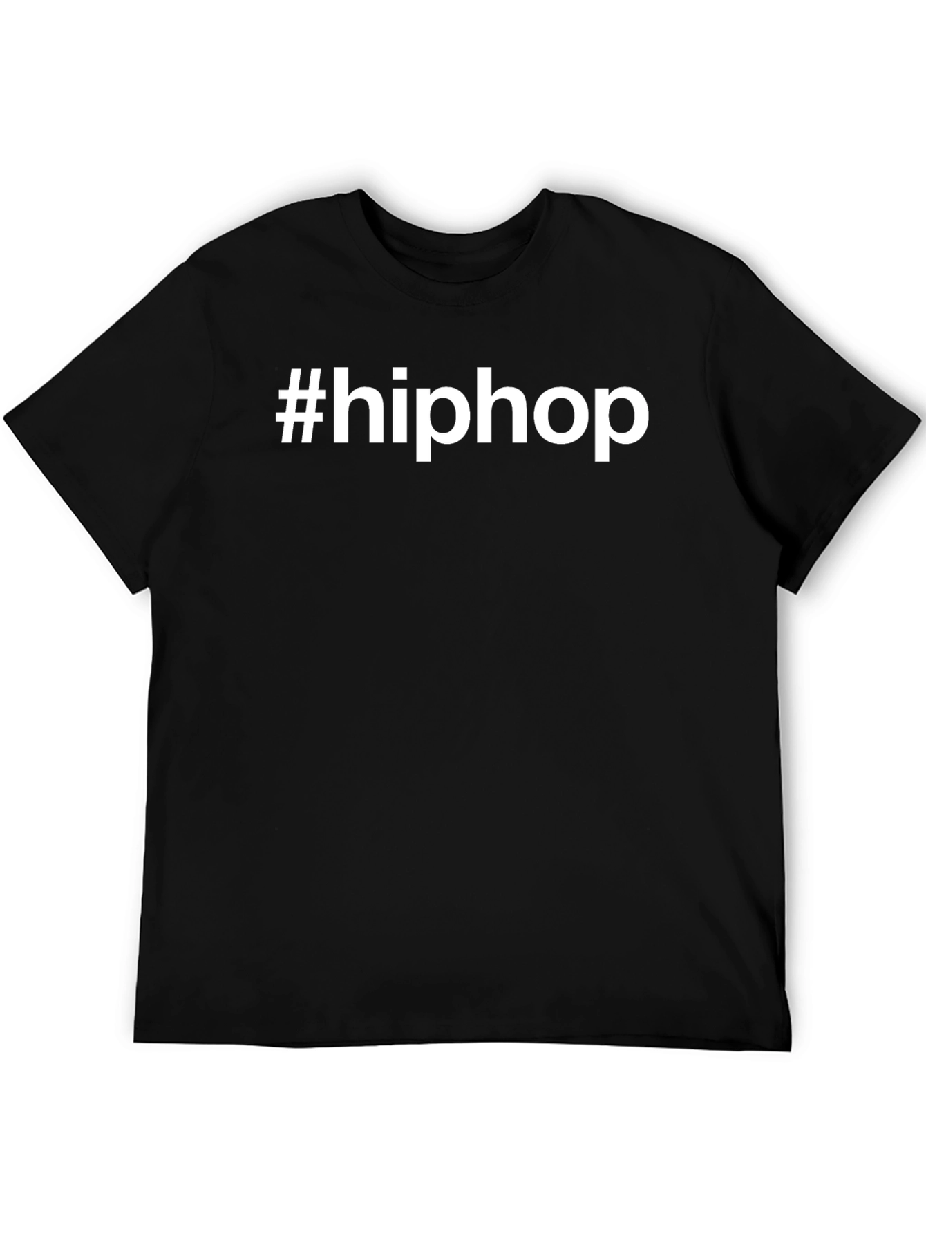 #hiphop Black T-Shirt