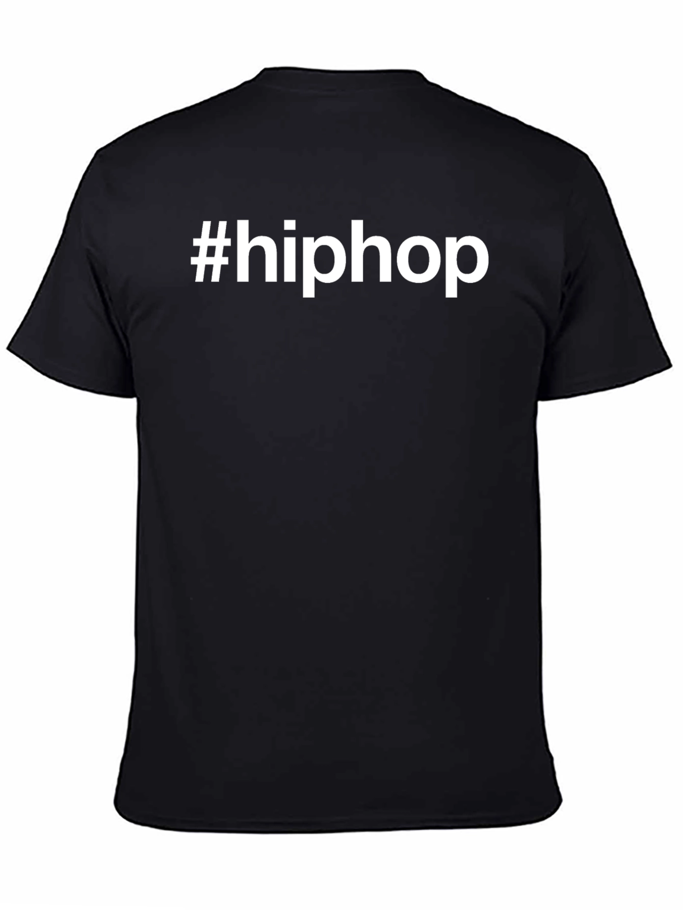 #hiphop Black T-Shirt