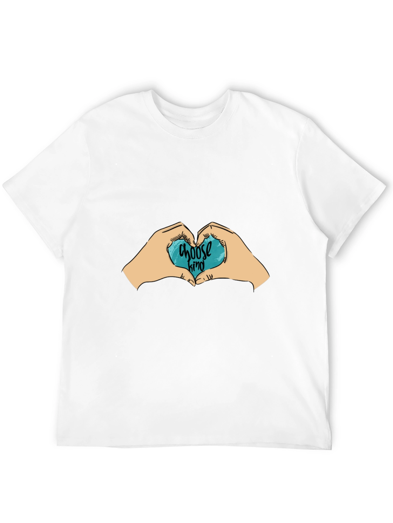 Choose Kind T-Shirt - Black Crew Neck Tee