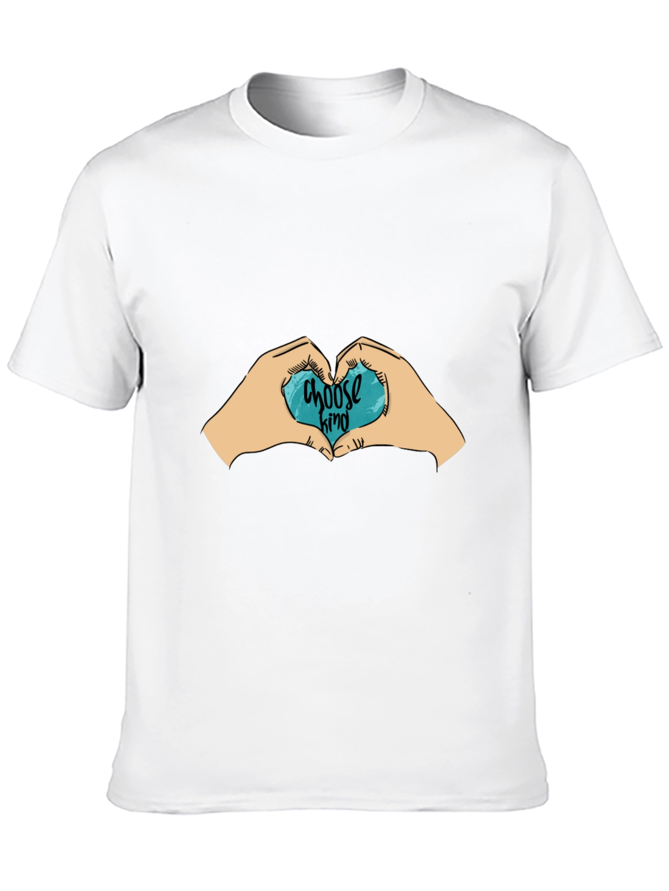 Choose Kind T-Shirt - Black Crew Neck Tee
