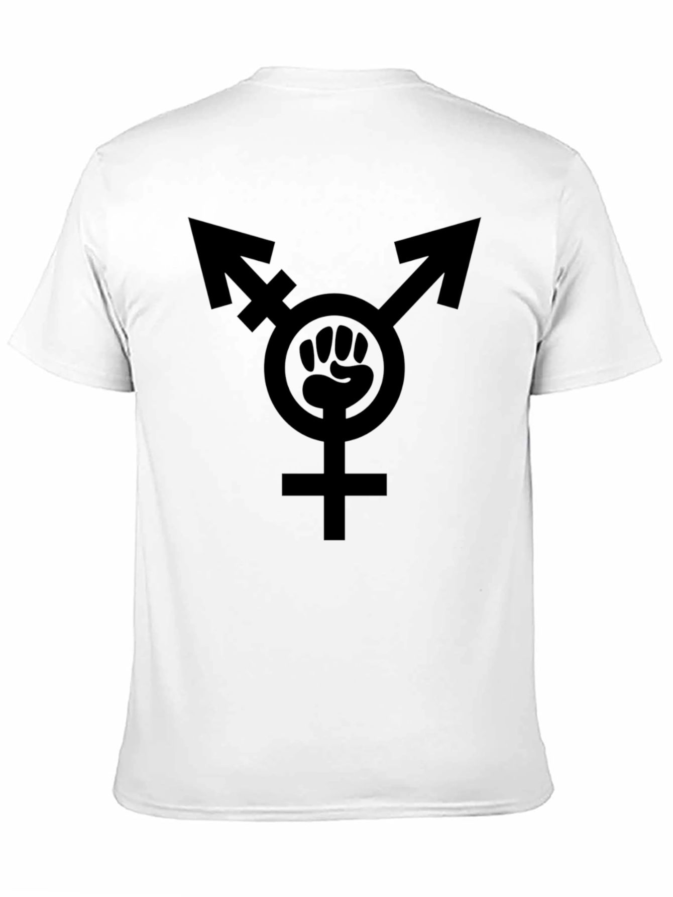 Empowered Transgender Fist T-Shirt