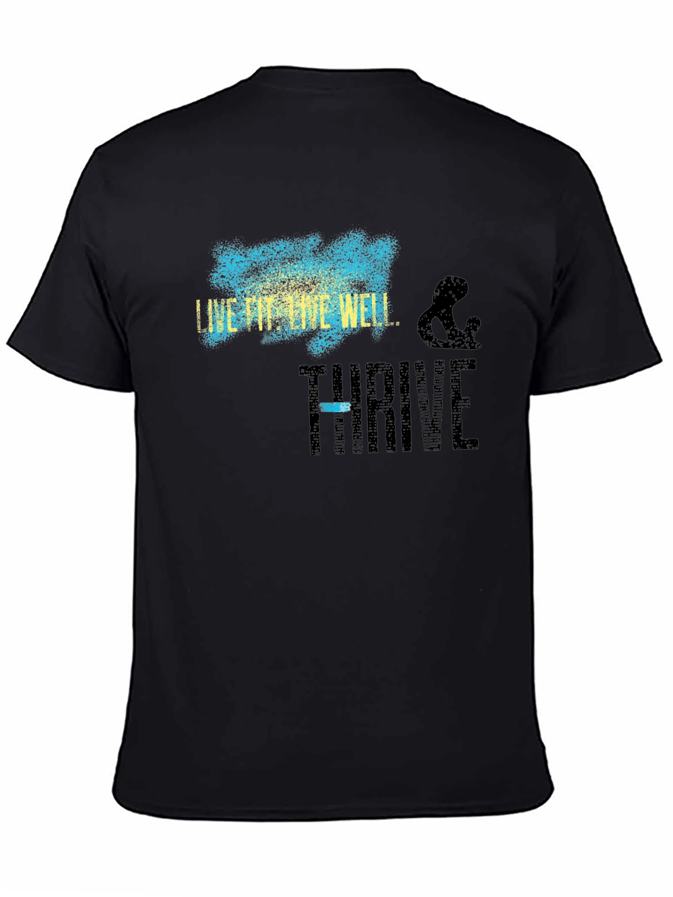 Live Fit Thrive Well Graphic T-Shirt