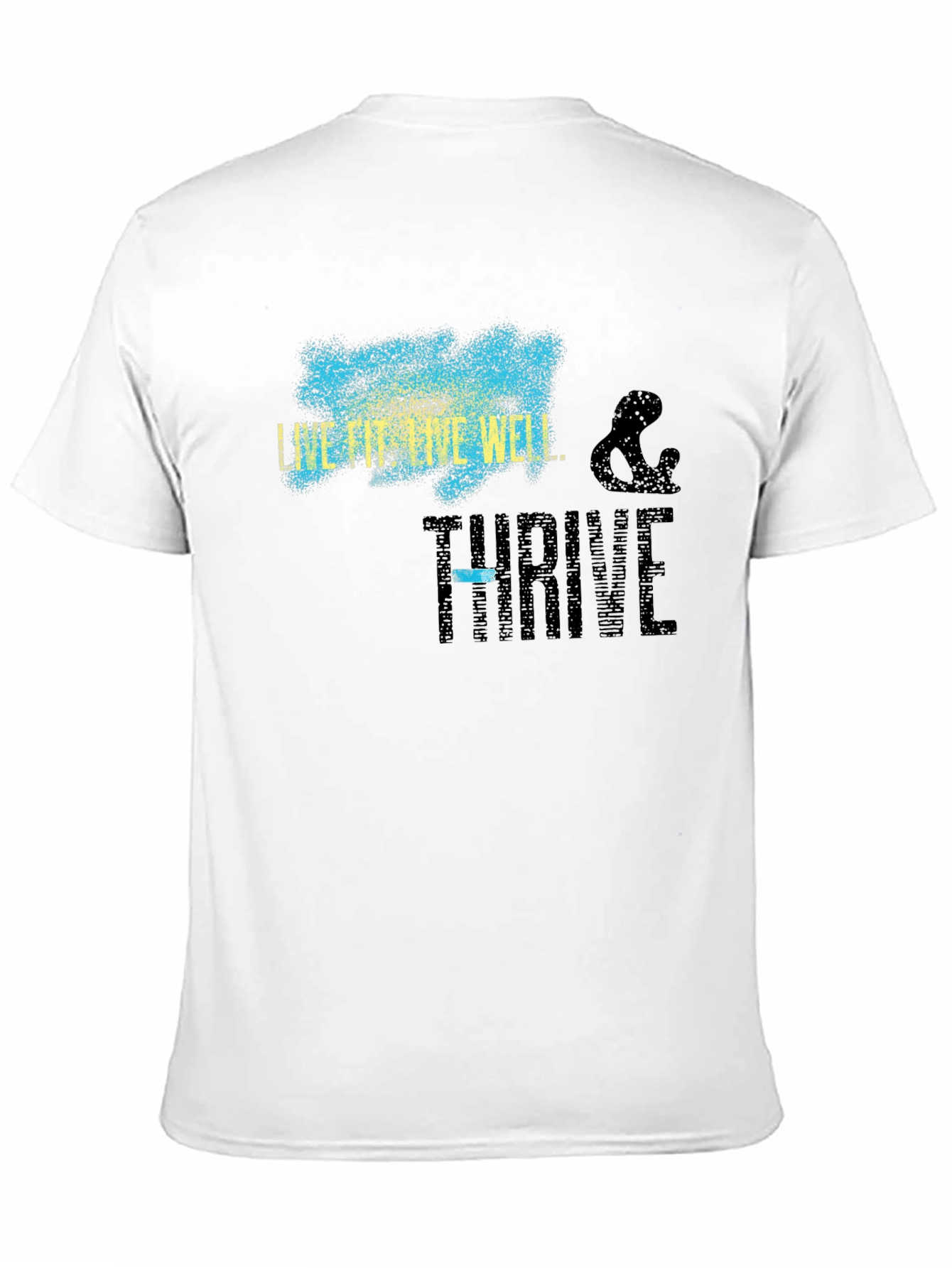 Live Fit Thrive Well Graphic T-Shirt