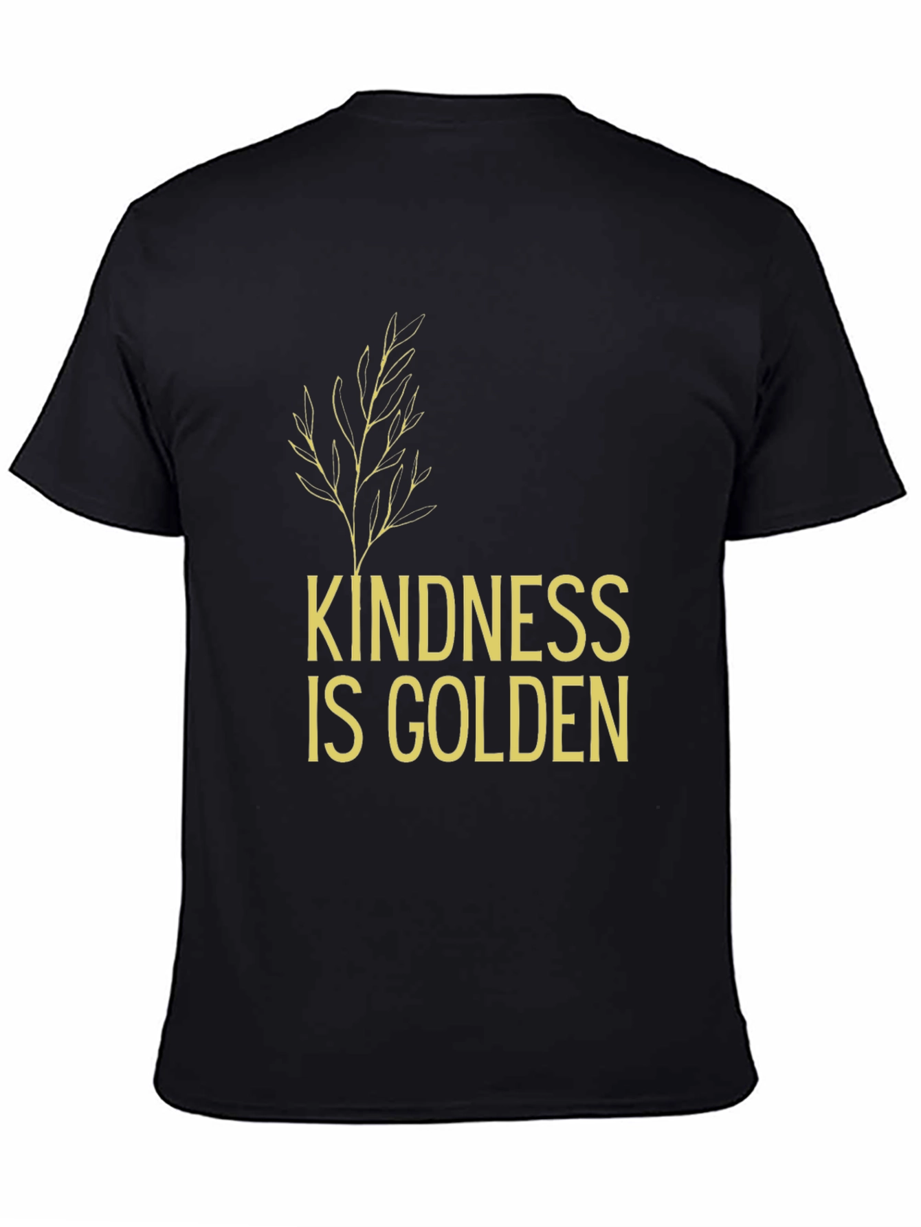 Kindness Is Golden Graphic Tee - Stylish Comfort