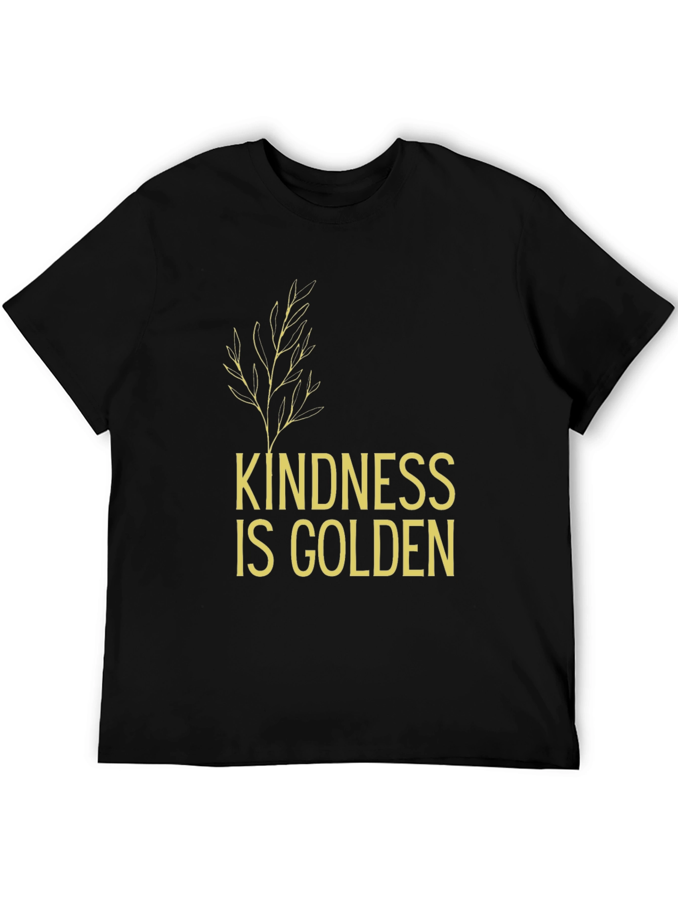 Kindness Is Golden Graphic Tee - Stylish Comfort