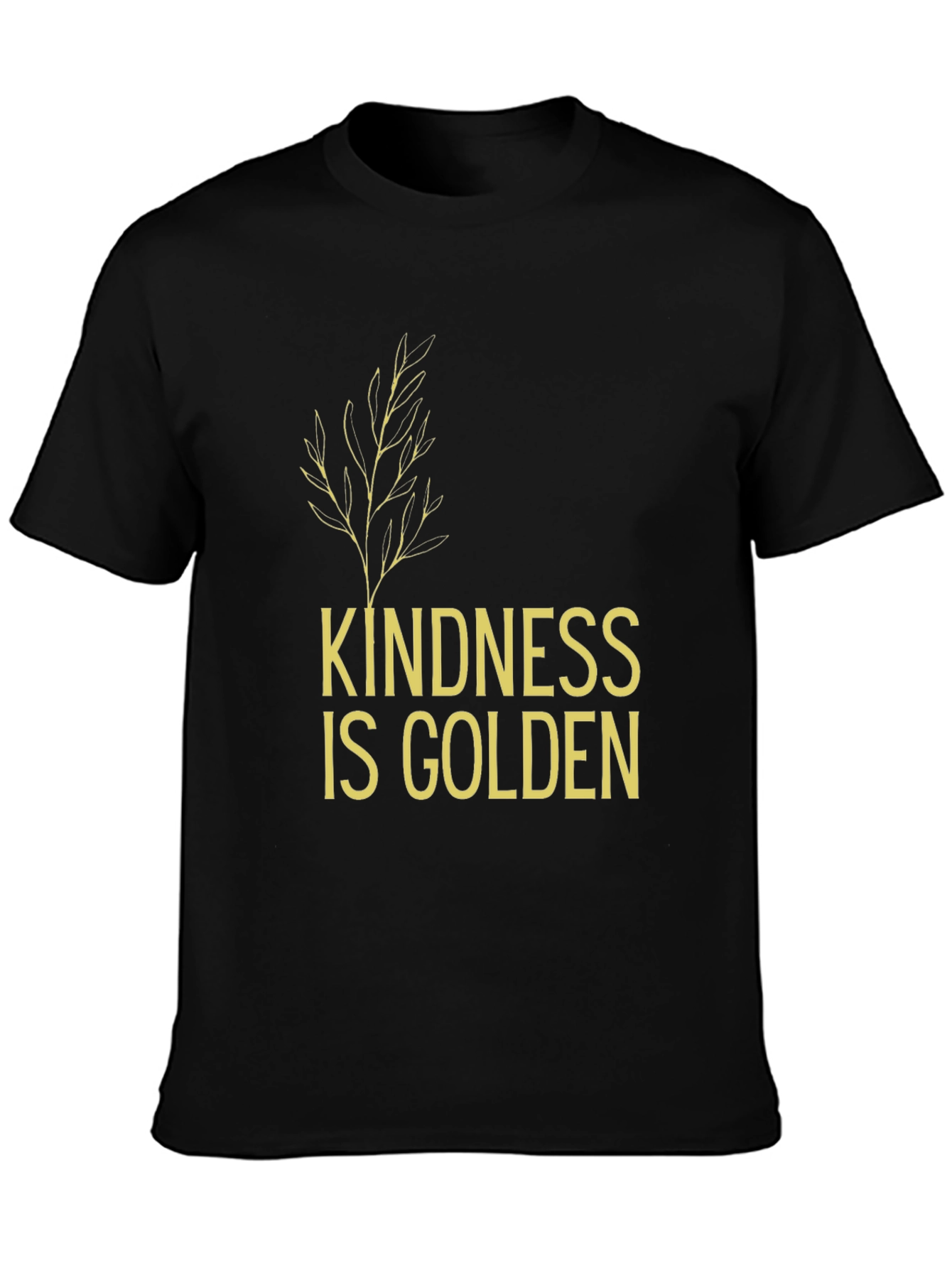 Kindness Is Golden Graphic Tee - Stylish Comfort