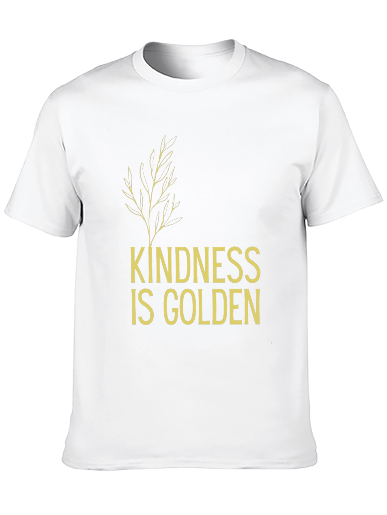 Kindness Is Golden Graphic Tee - Stylish Comfort