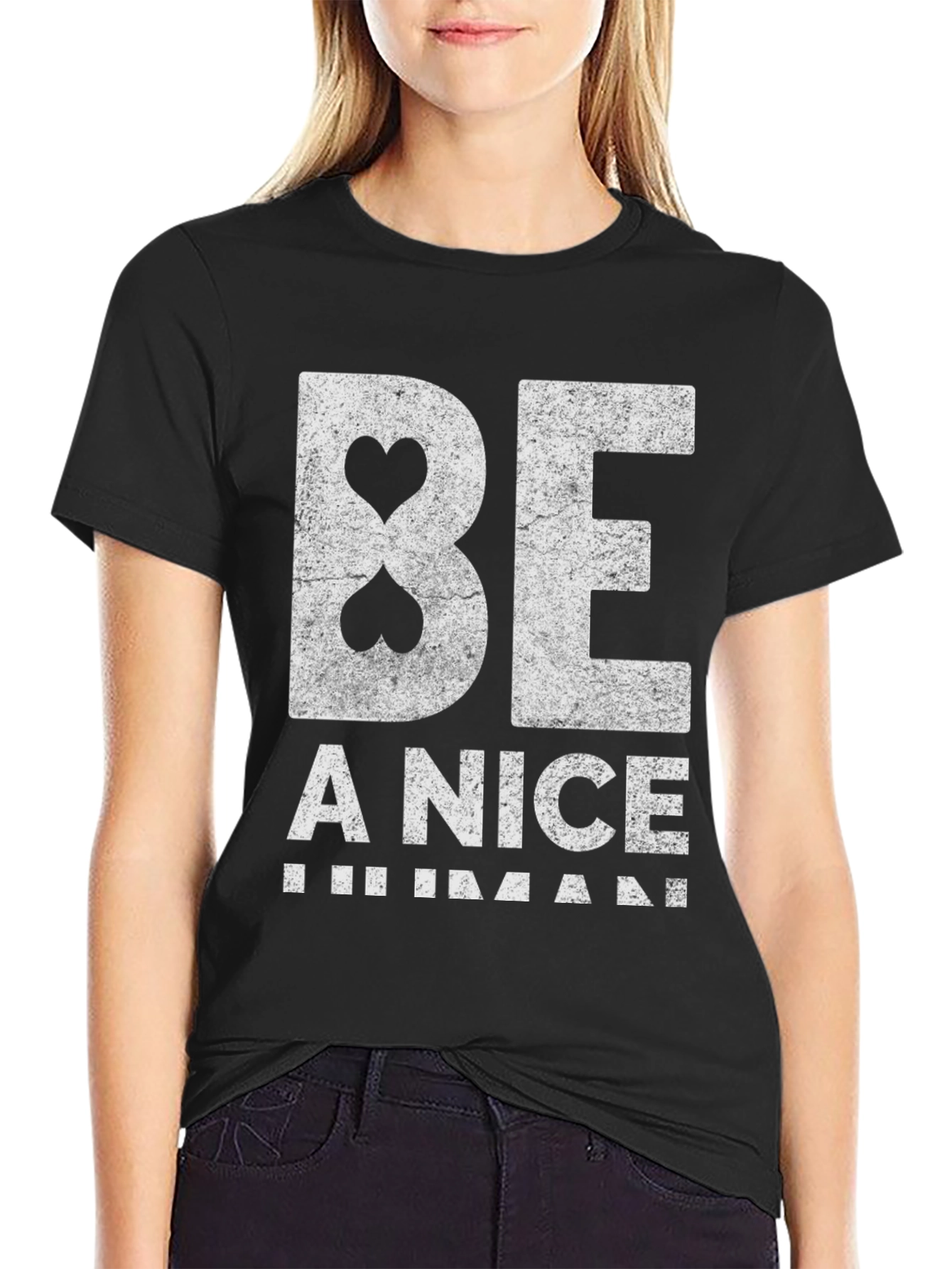 Be A Nice Human Graphic Tee
