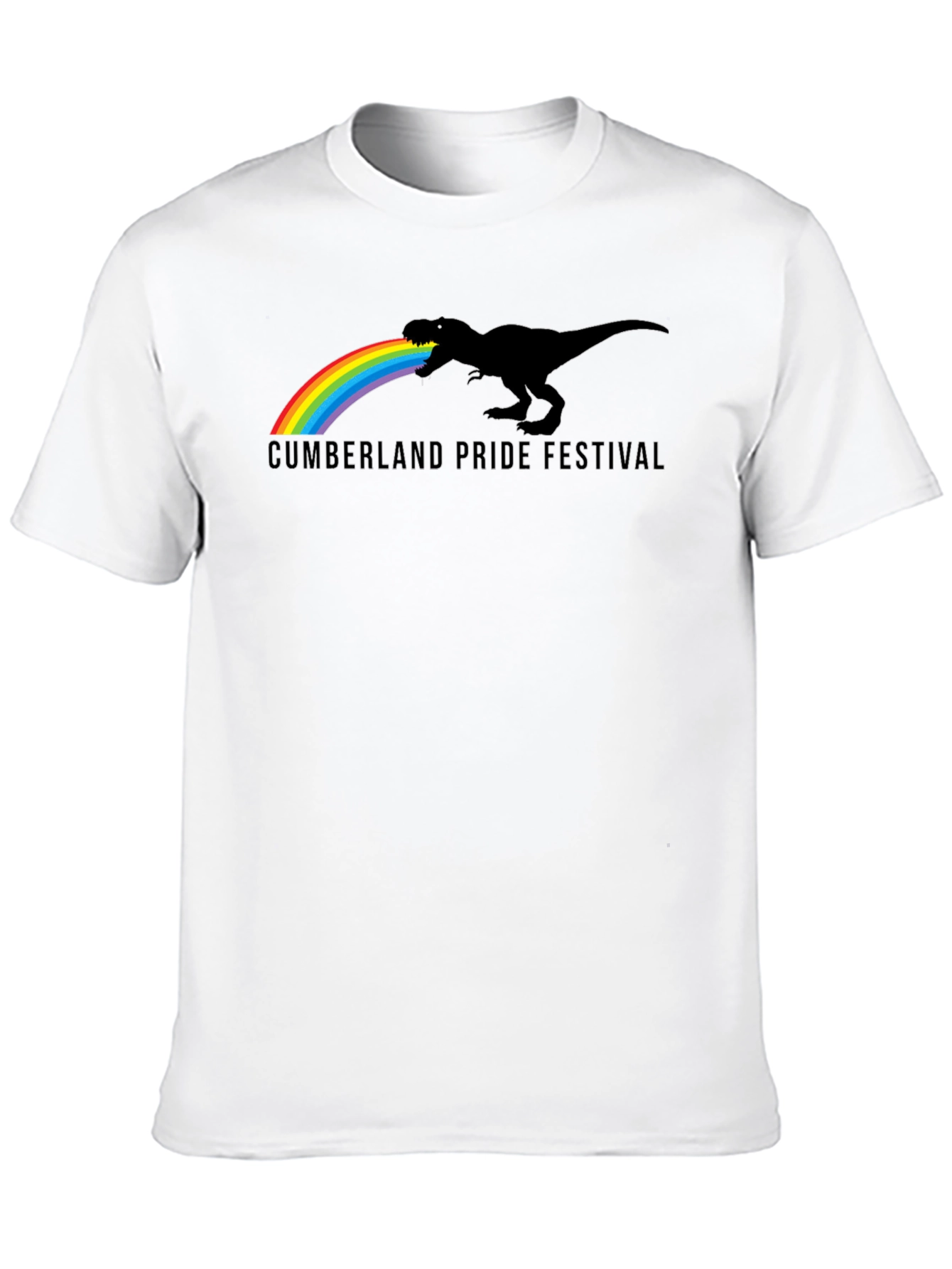 Pride Festival T-Rex Rainbow T-Shirt