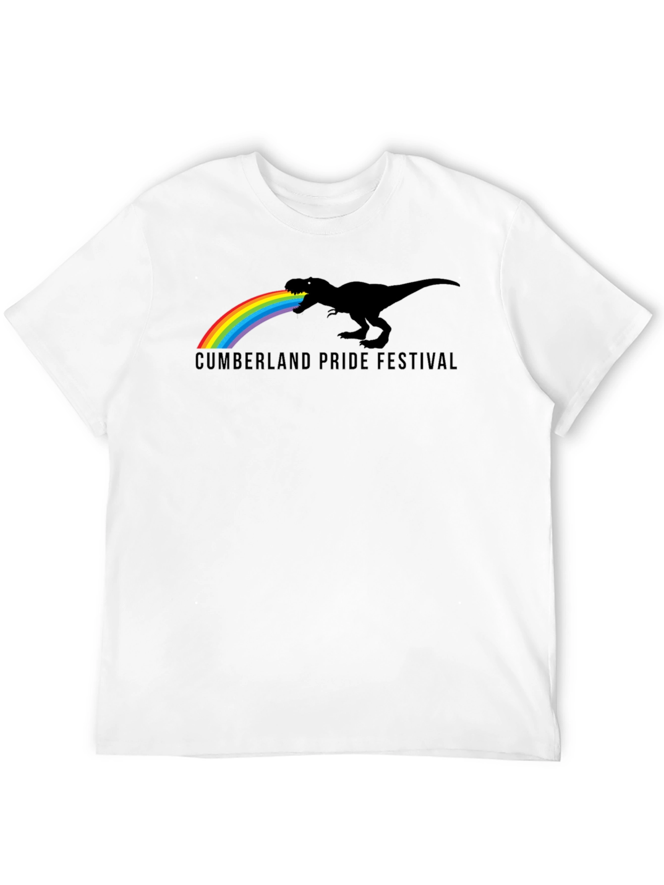 Pride Festival T-Rex Rainbow T-Shirt
