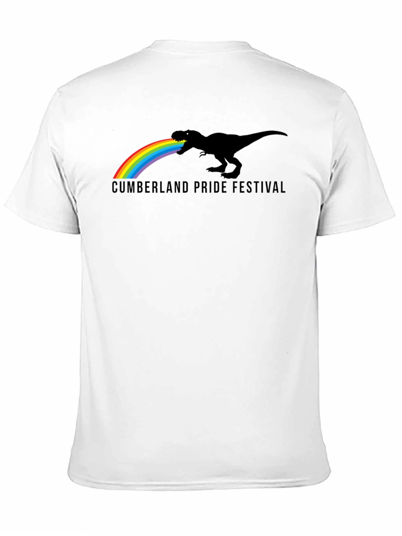 Pride Festival T-Rex Rainbow T-Shirt
