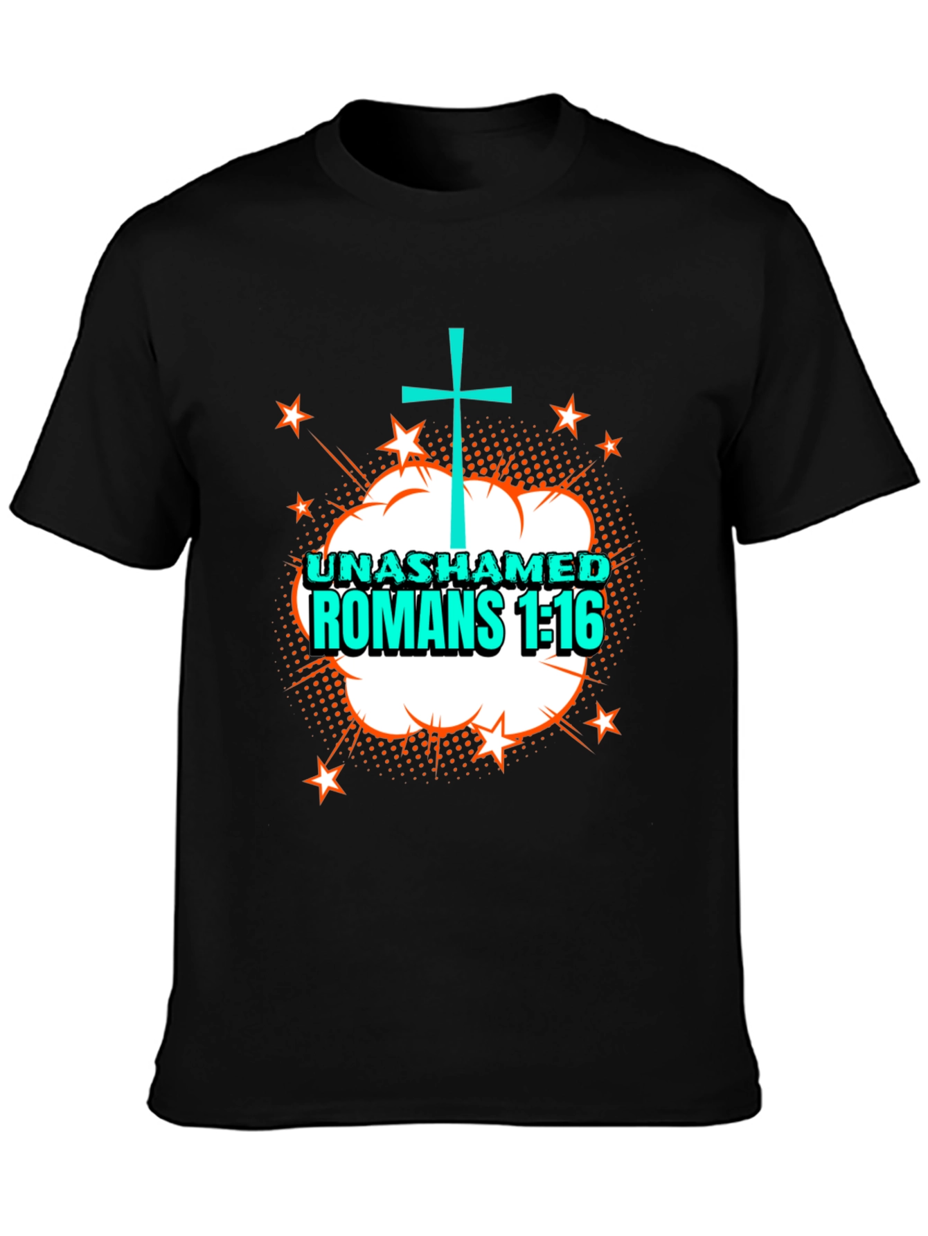 Unashamed Romans 1:16 Christian T-Shirt