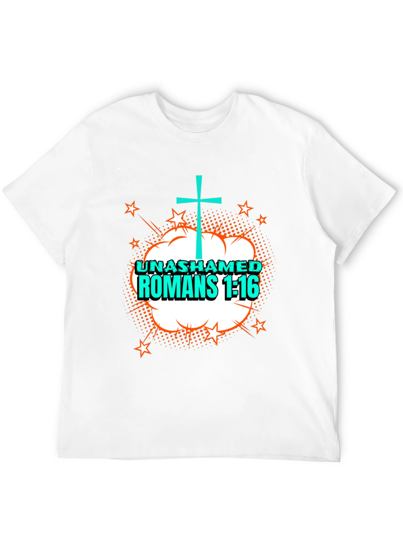 Unashamed Romans 1:16 Christian T-Shirt