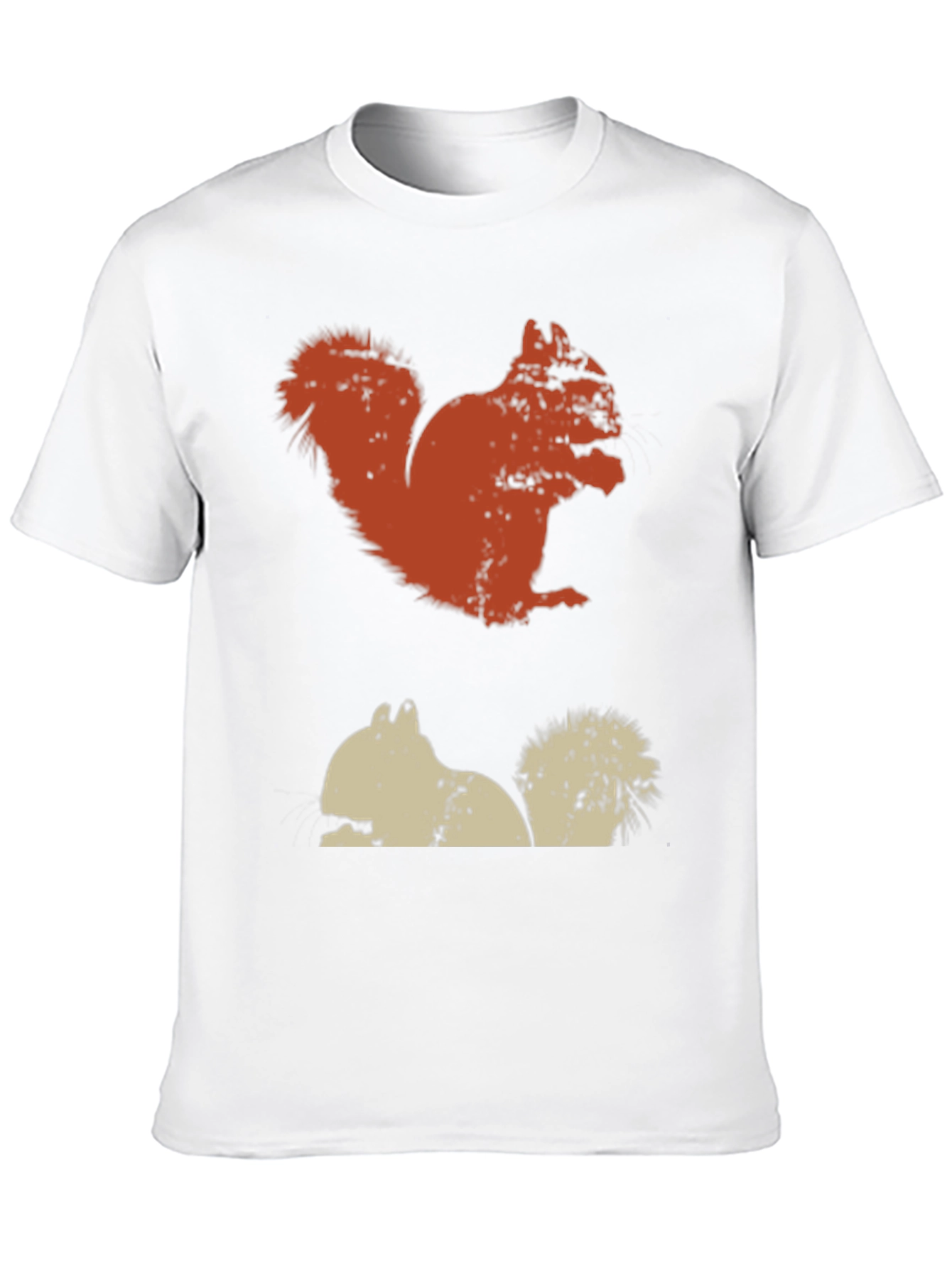 Squirrel Graphic Tee - Casual Style