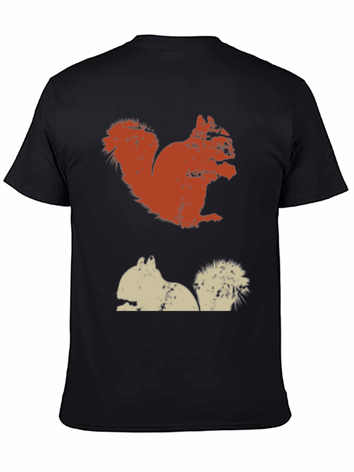 Squirrel Graphic Tee - Casual Style