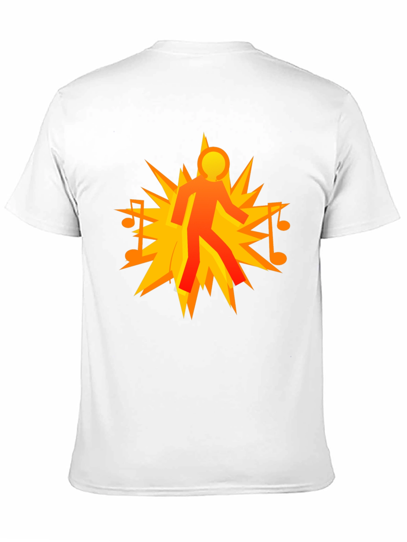 Music Man Explosion Graphic T-Shirt