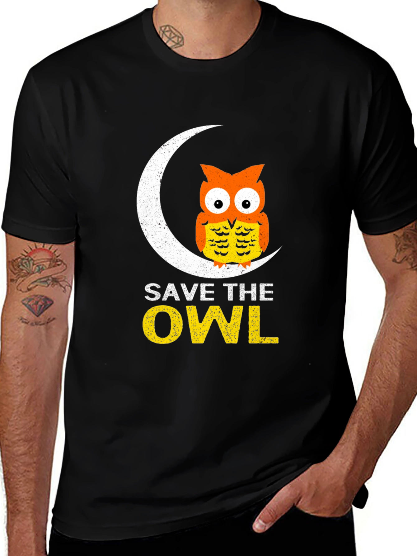 Save The Owl Graphic Tee