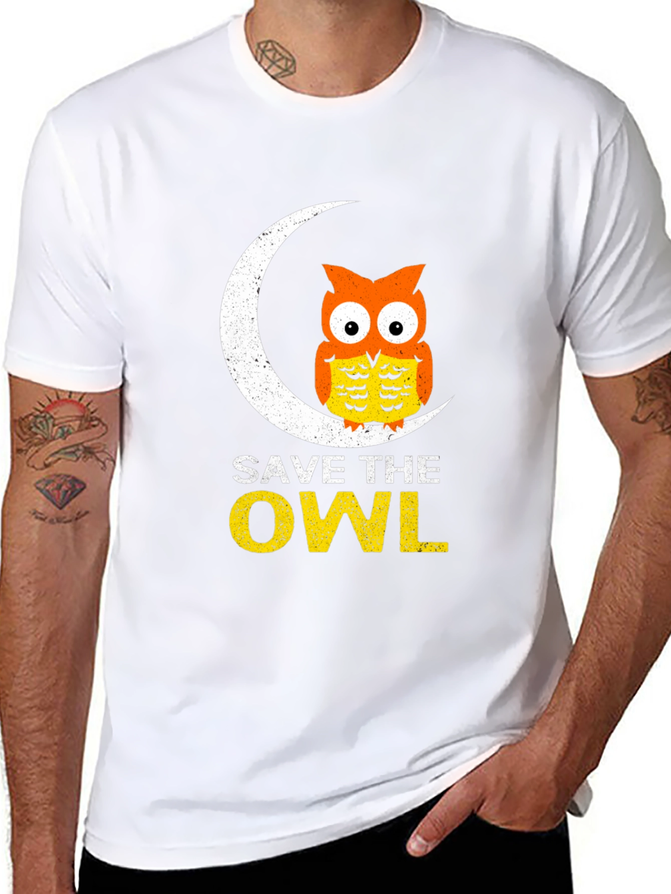 Save The Owl Graphic Tee