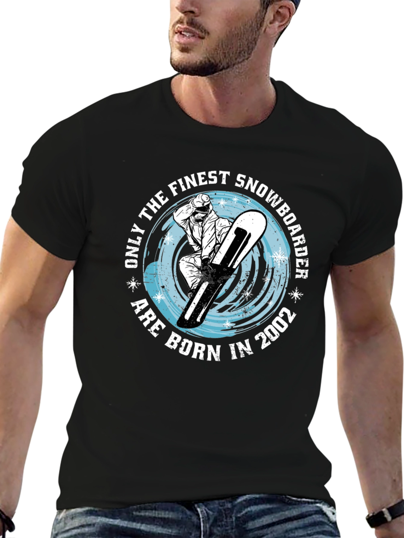 Finest Snowboarder Born in 2002 T-Shirt