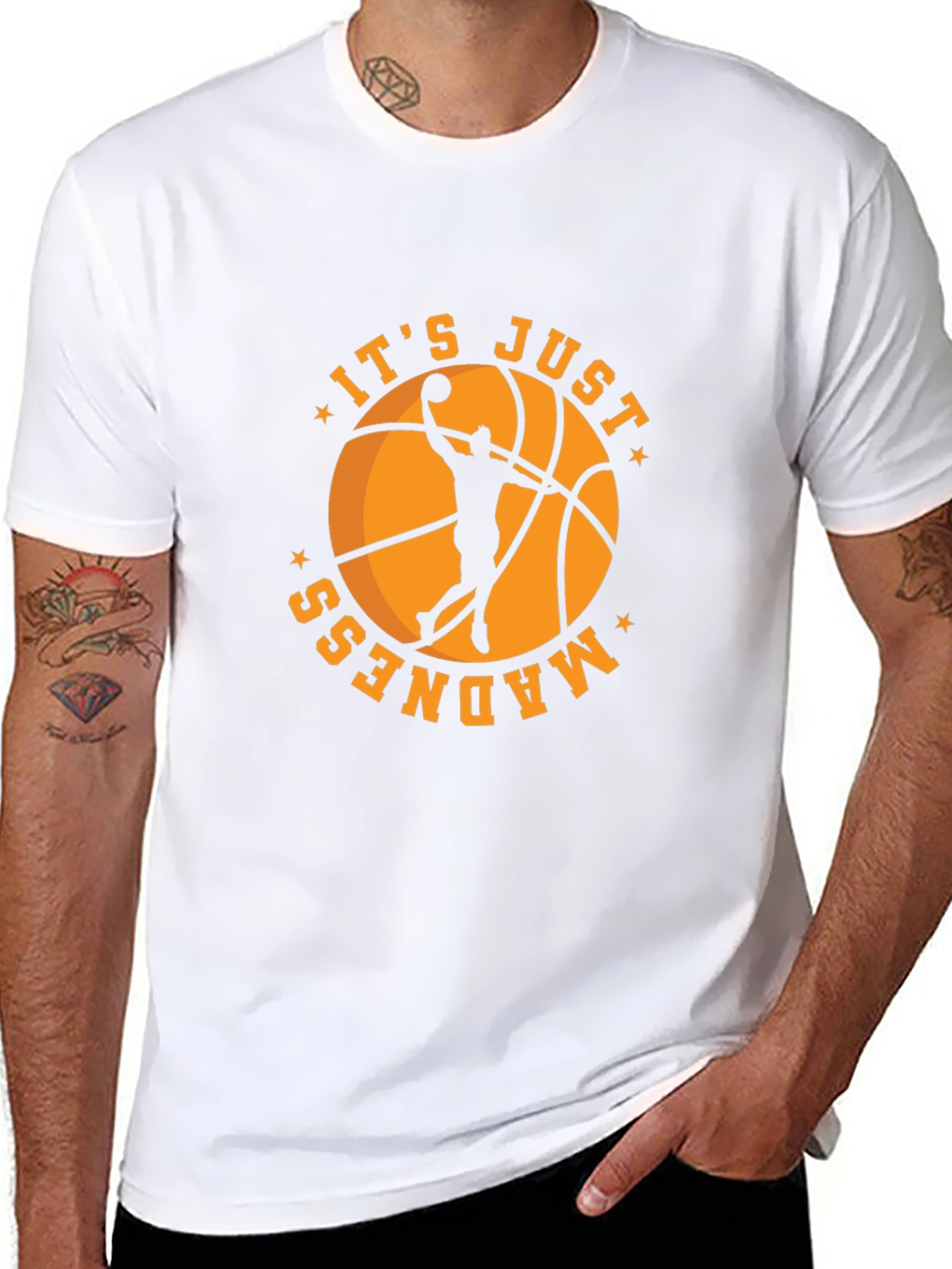 Basketball Madness Graphic Tee