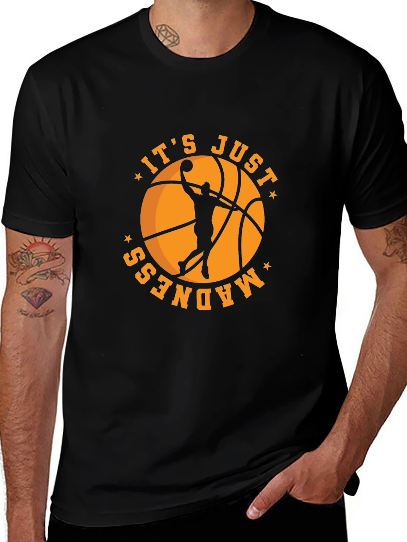 Basketball Madness Graphic Tee