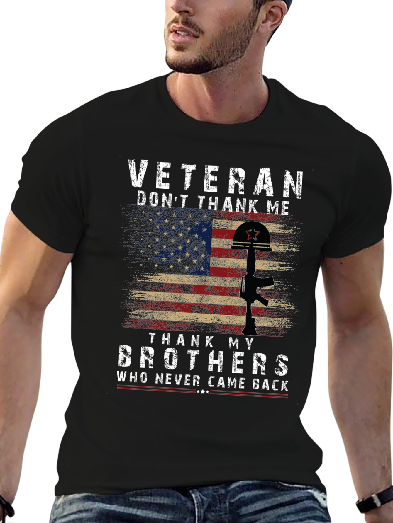 Veteran Tribute T-Shirt: Never Forget