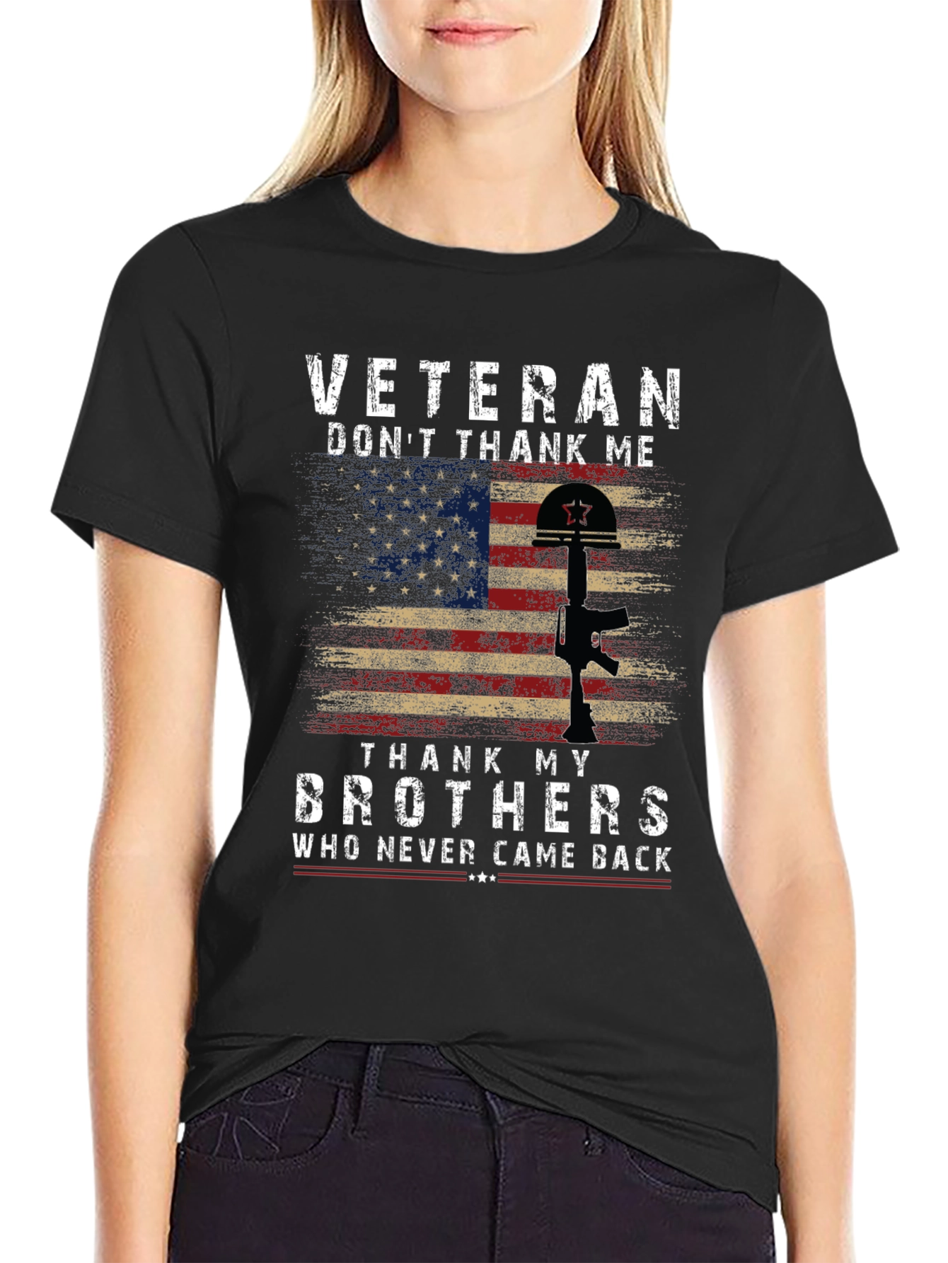 Veteran Tribute T-Shirt: Never Forget