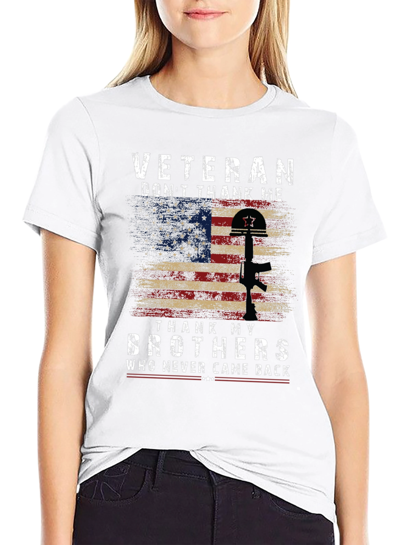 Veteran Tribute T-Shirt: Never Forget