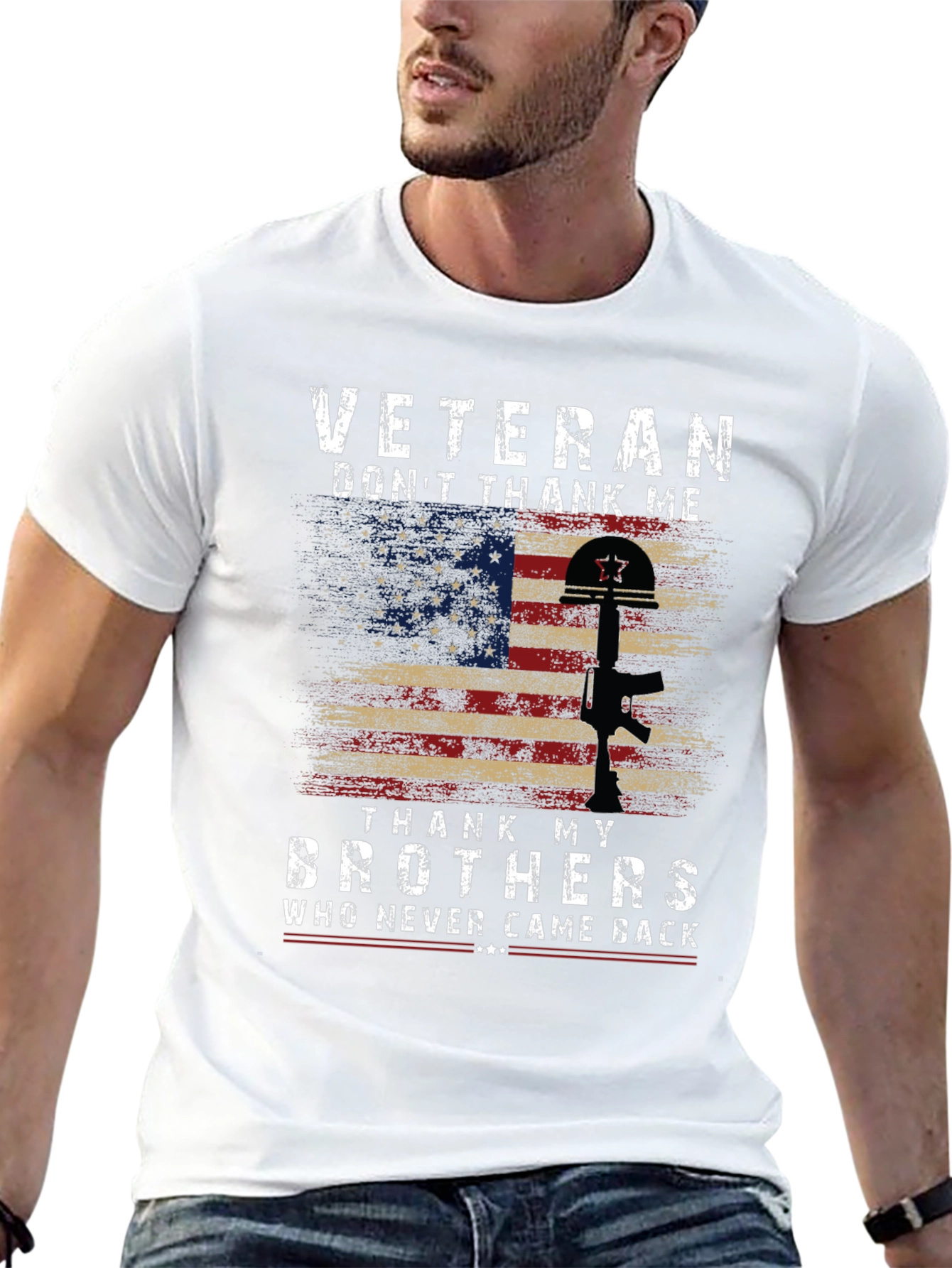 Veteran Tribute T-Shirt: Never Forget