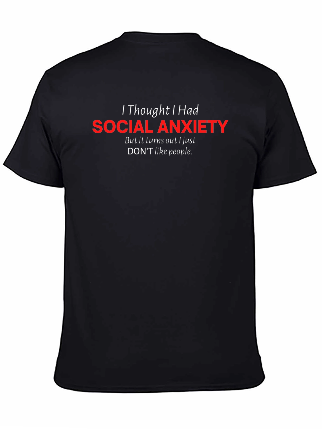 Social Anxiety Graphic Tee - Unisex