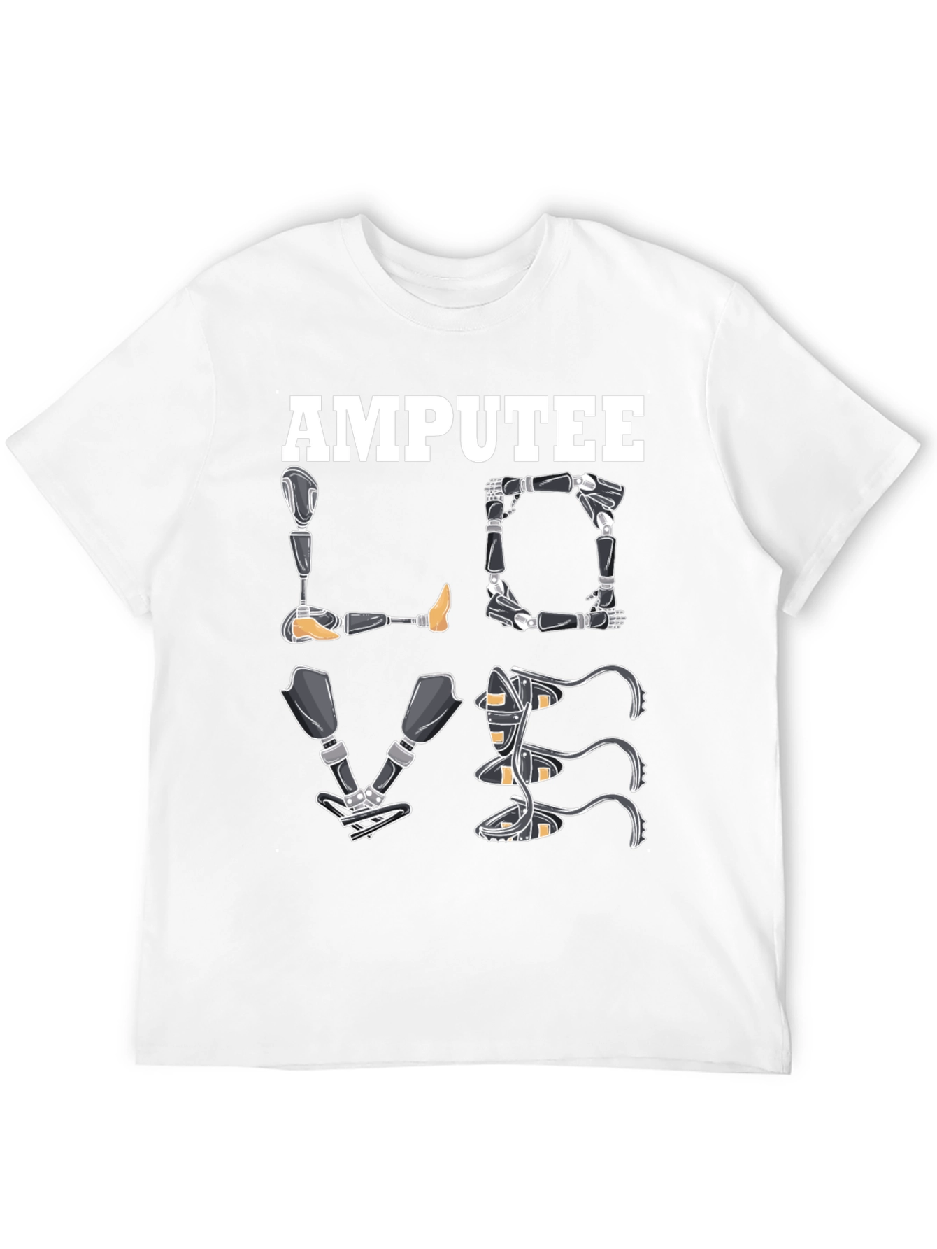 Amputee Love Prosthetic Limb T-Shirt