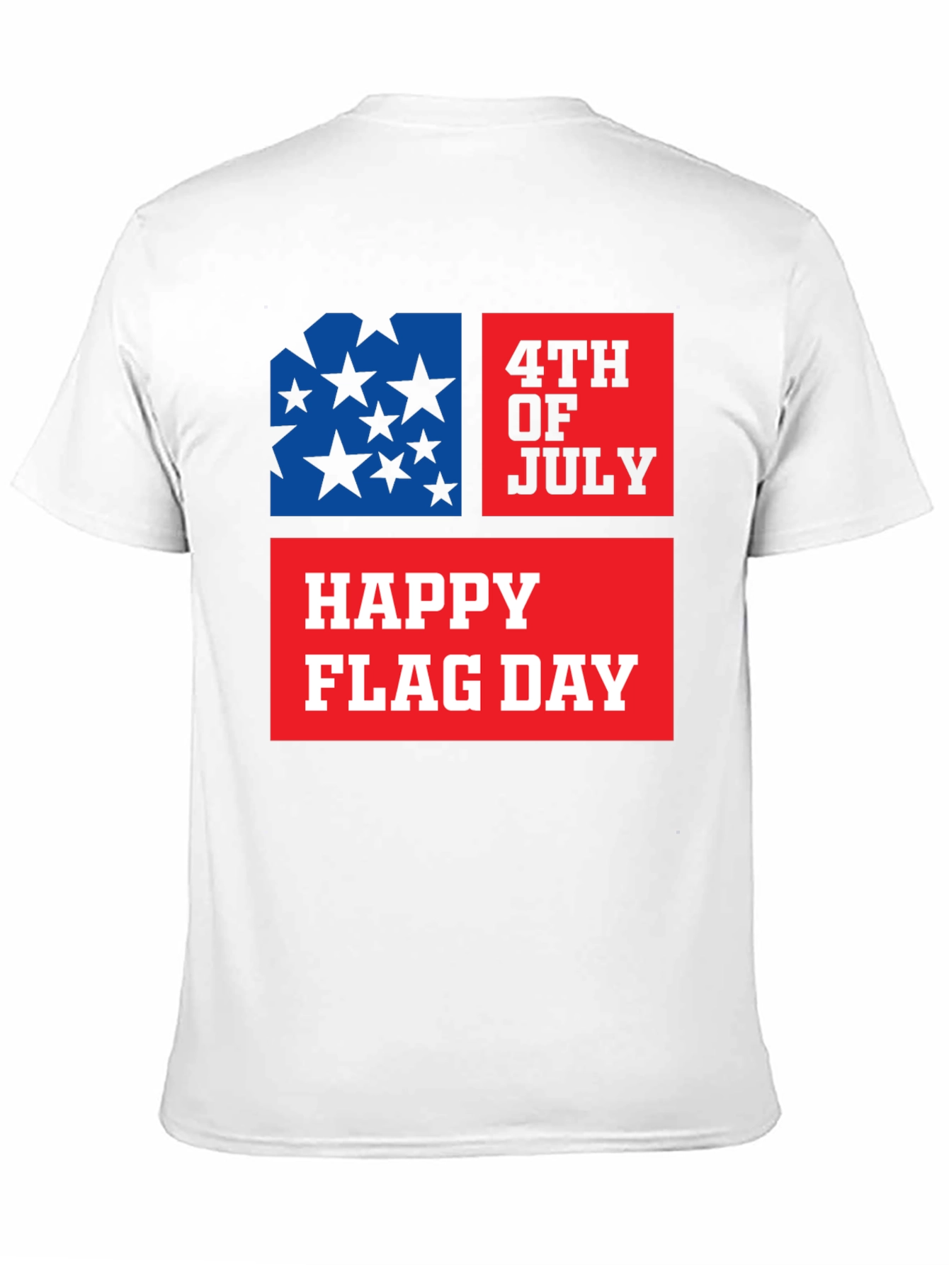 Patriotic USA Flag Graphic T-Shirt