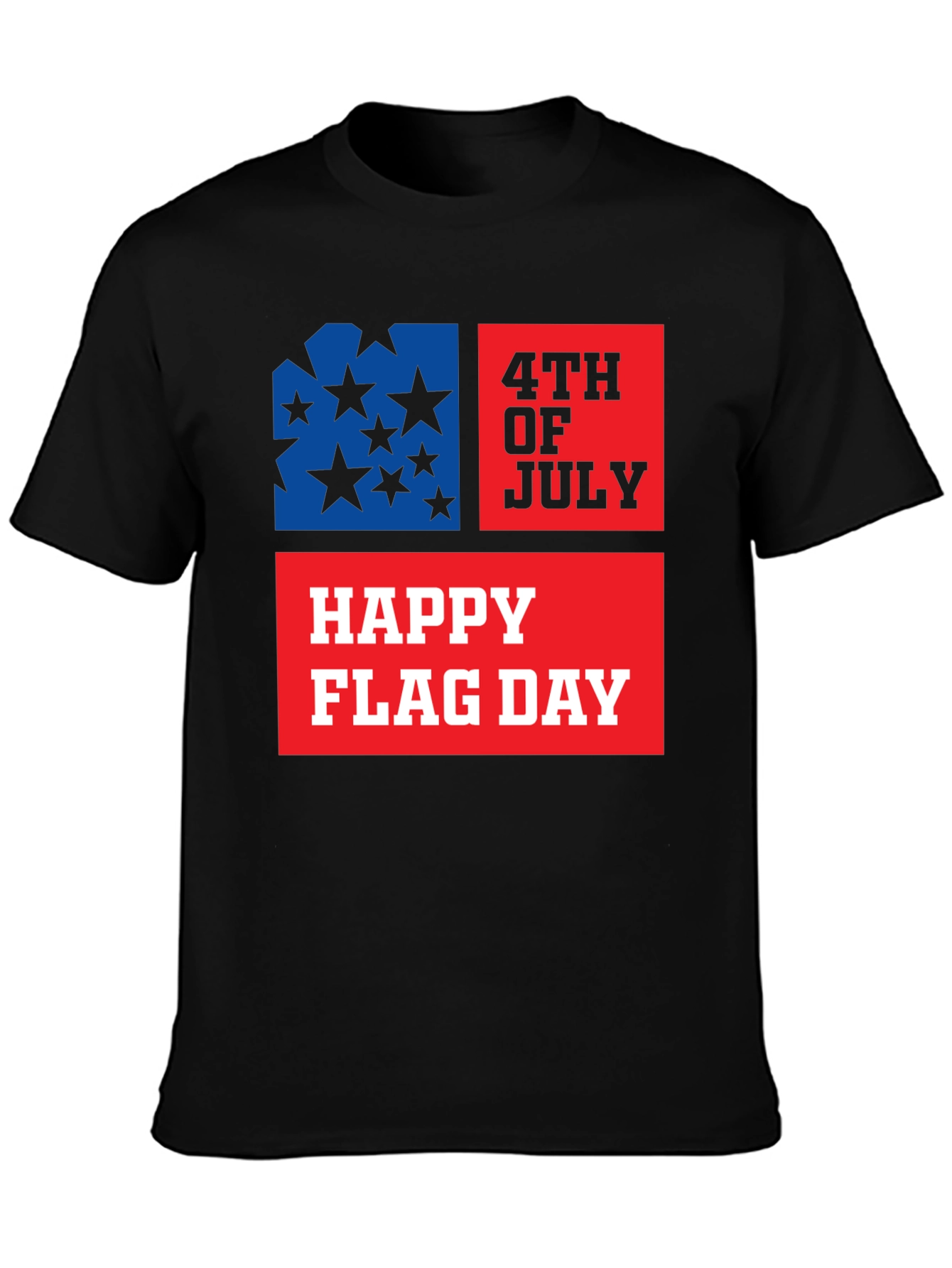 Patriotic USA Flag Graphic T-Shirt
