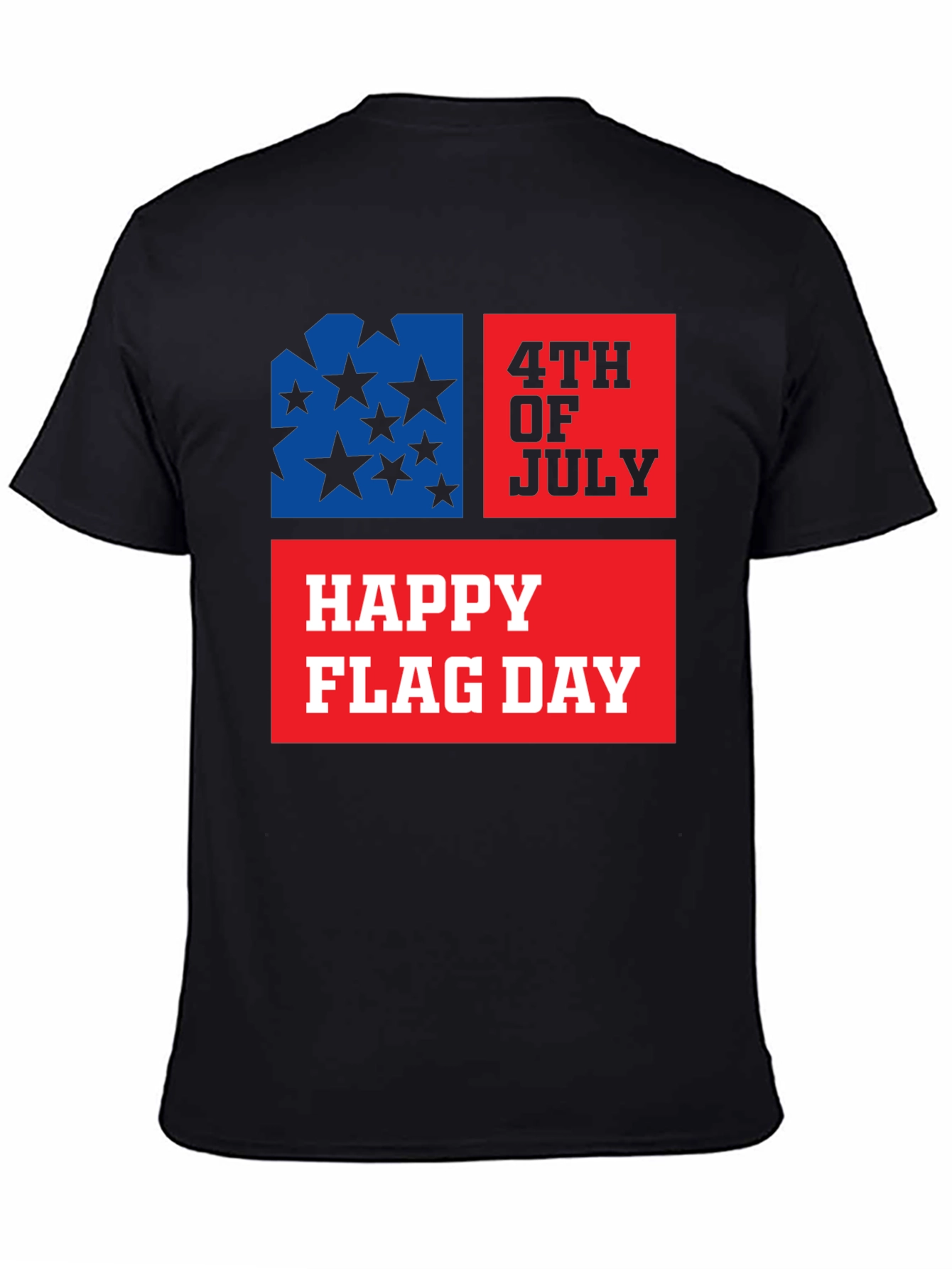 Patriotic USA Flag Graphic T-Shirt